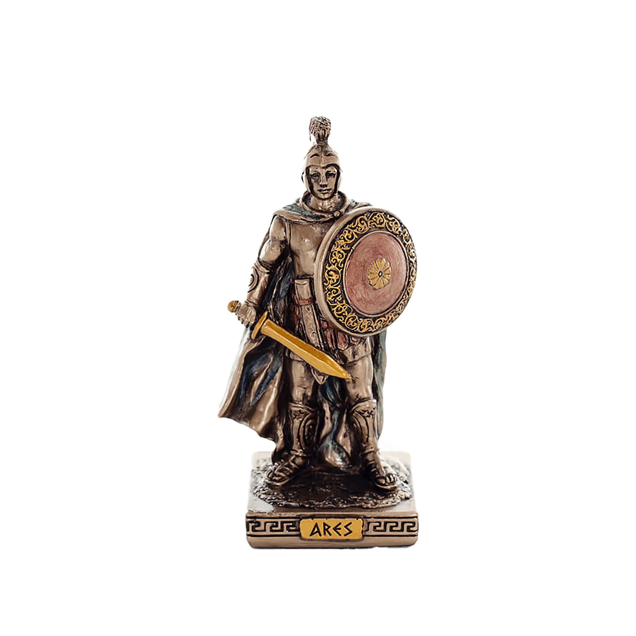 Άρης — Άγαλμα με μπρονζέ φινίρισμα Veronese Design, 8 cm