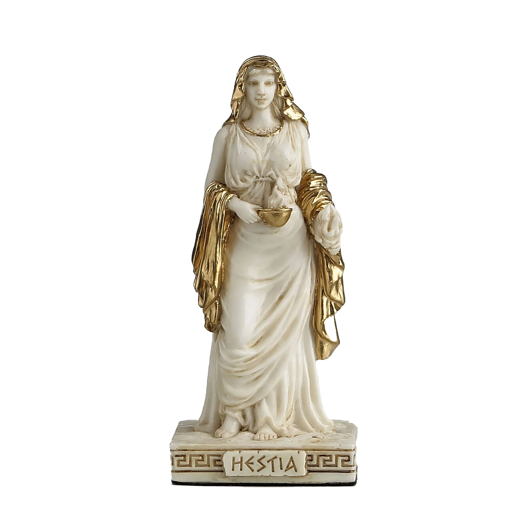 Εστία — Άγαλμα από ρητίνη Veronese Design, 8,5 cm