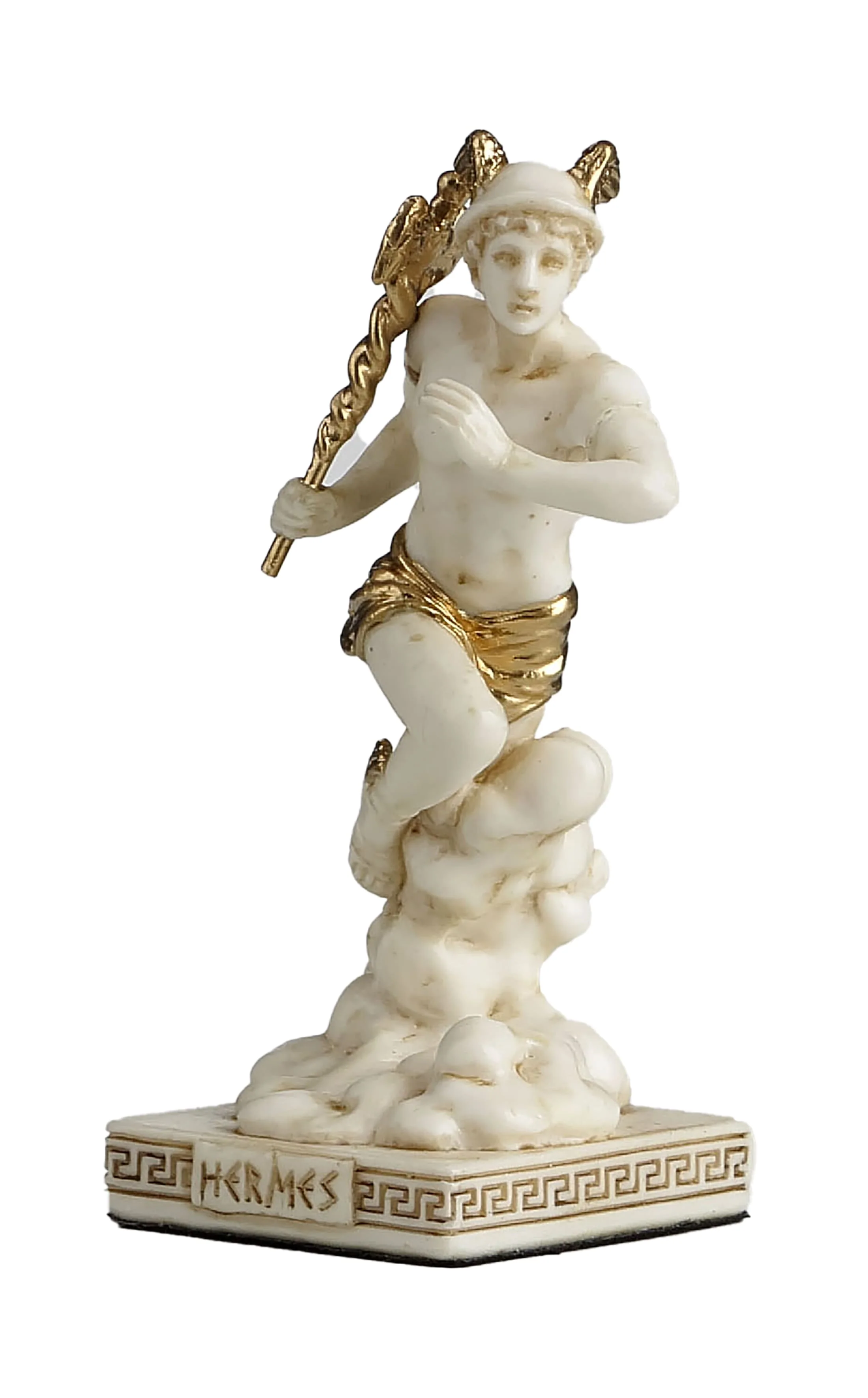 Ερμής — Άγαλμα από ρητίνη Veronese Design, 8,9 cm