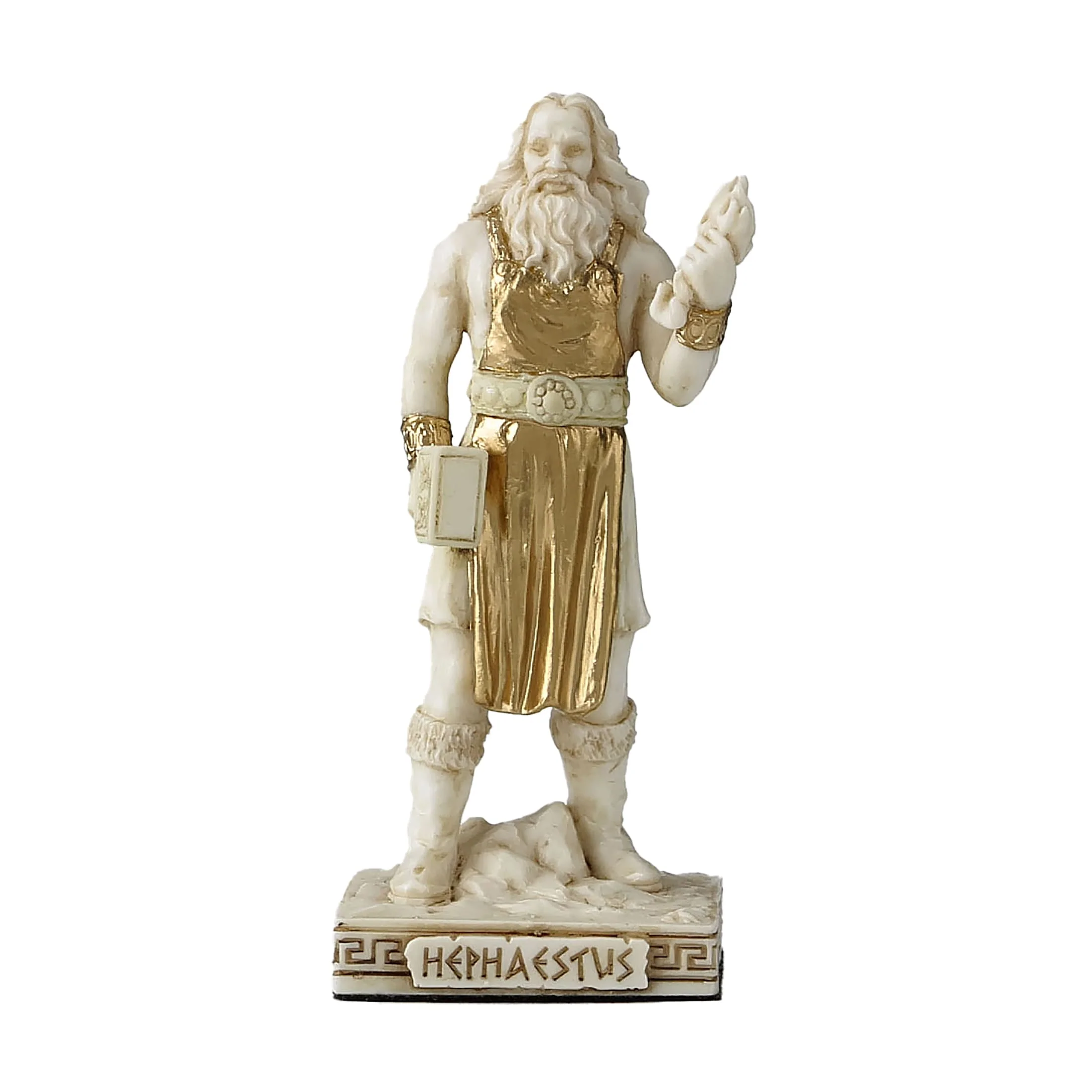 Ήφαιστος με σφυρί — Άγαλμα από ρητίνη Veronese Design, 30 cm