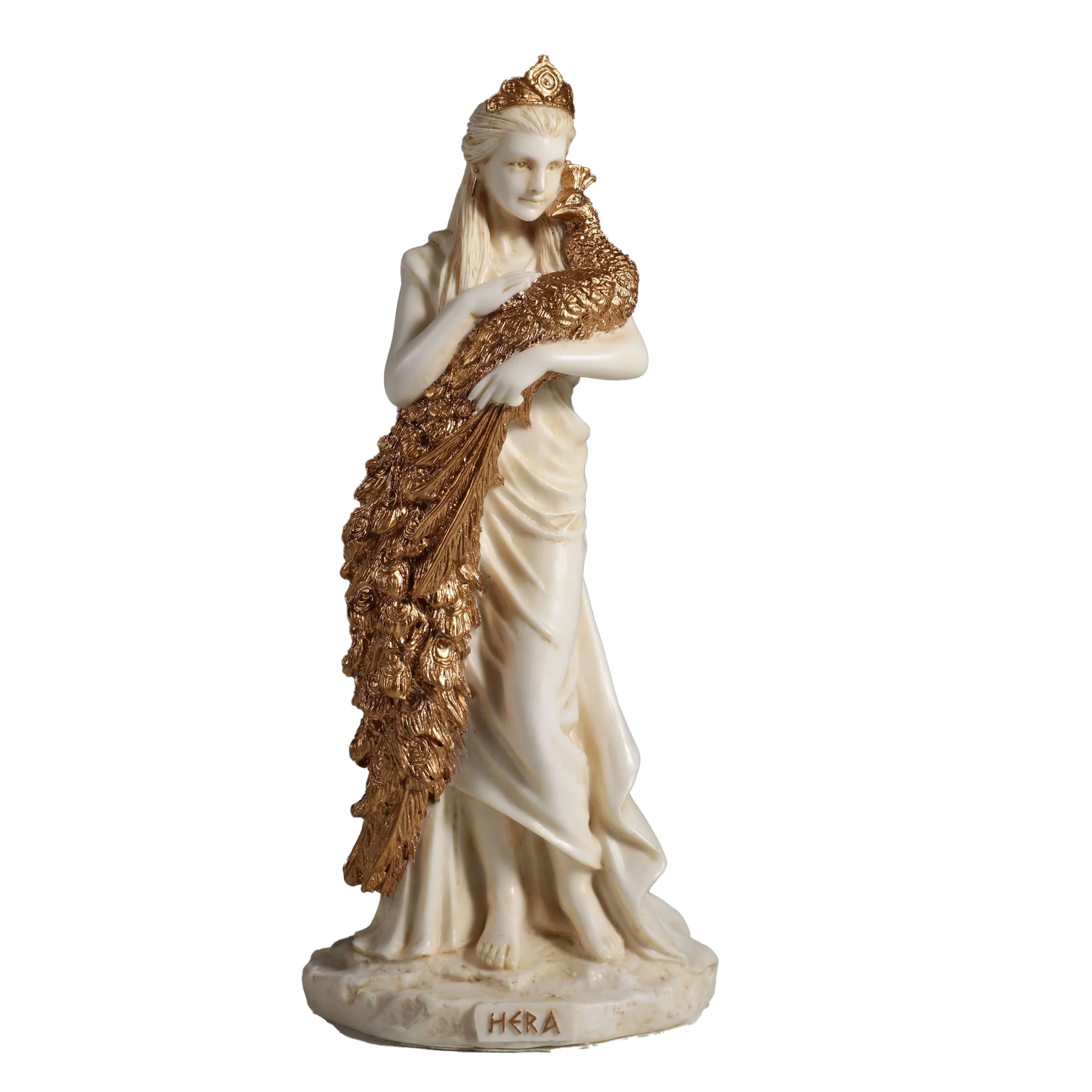 Ήρα — Θεά του γάμου — Άγαλμα σε λευκό Veronese Design, 15,5 cm