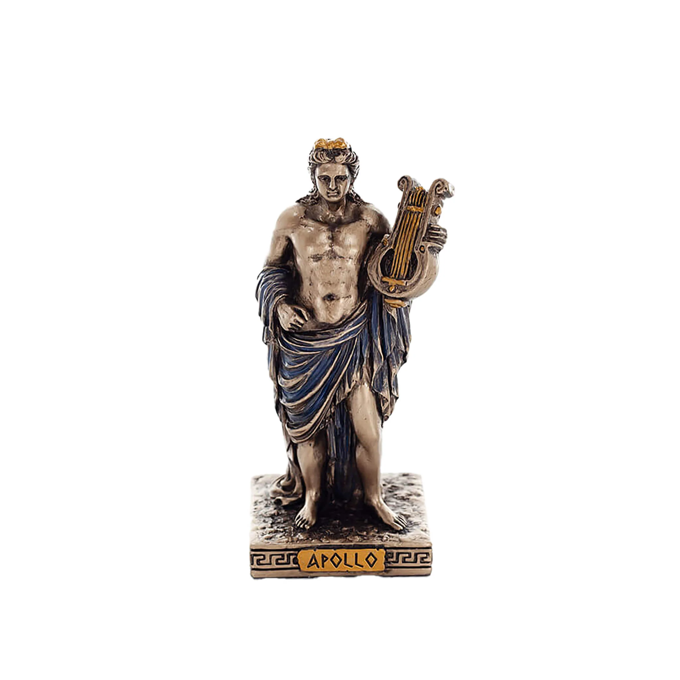 Απόλλων — Άγαλμα με μπρονζέ φινίρισμα Veronese Design, 9 cm