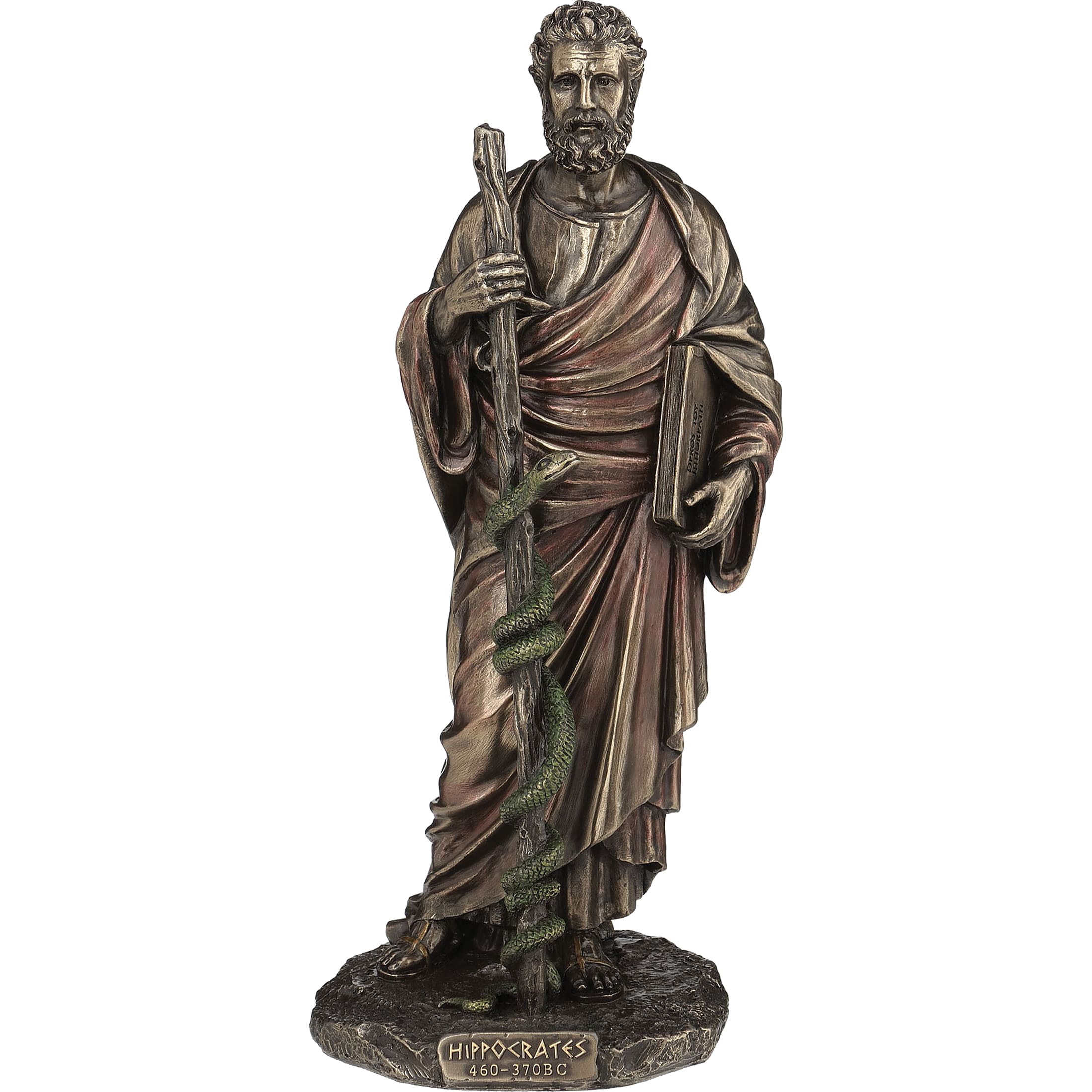 Ιπποκράτης — Άγαλμα με μπρονζέ φινίρισμα Veronese Design, 26,5 cm