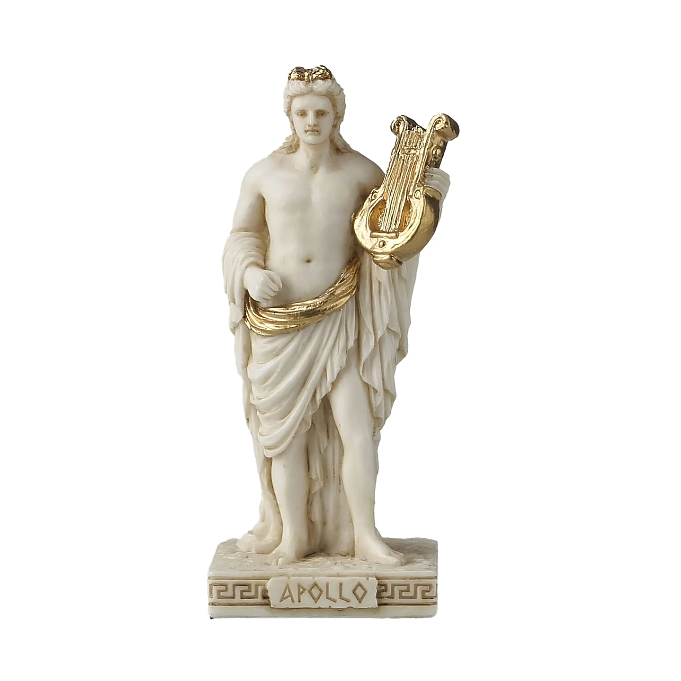 Απόλλων με λύρα — Άγαλμα από ρητίνη Veronese Design, 30 cm