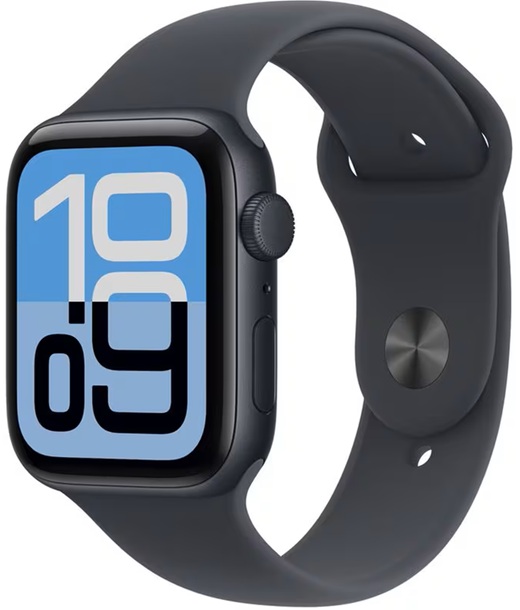 APPLE WATCH SE 3 44MM MIDNIGHT ALUMINIUM MIDNIGHT SPORT BAND M/L GPS EU
