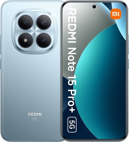 XIAOMI REDMI NOTE 15 PRO + 5G 256GB ROM/8GB RAM GLACIER BLUE EU