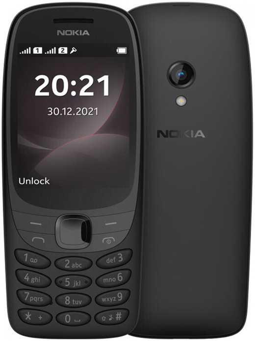 NOKIA 6310 TA-1607 (Dual Sim) BLACK ΜΕ ΕΛΛΗΝΙΚΟ ΜΕΝΟΥ EU