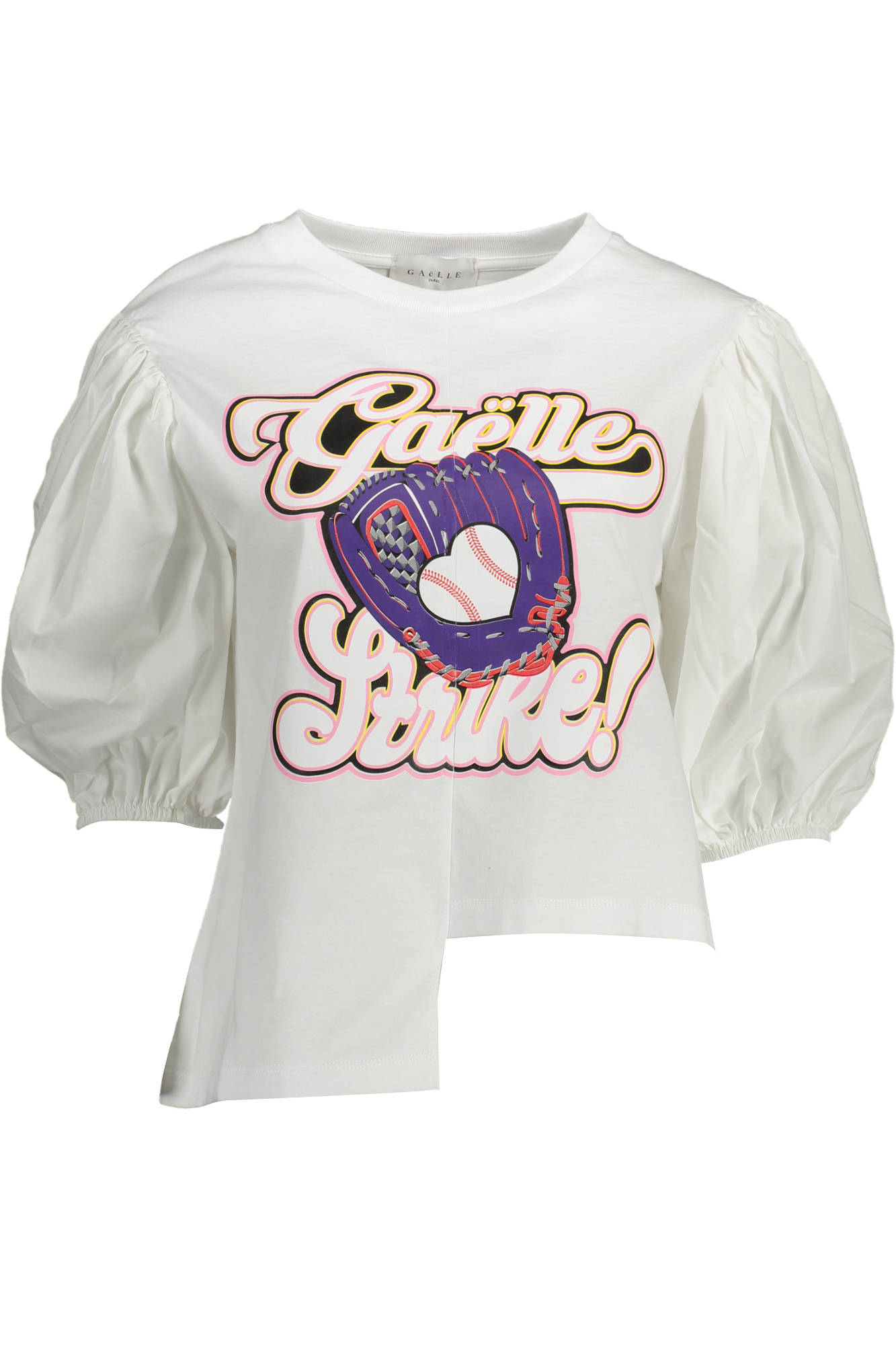 T-shirt Gaelle Paris για γυναίκες – Λευκό
