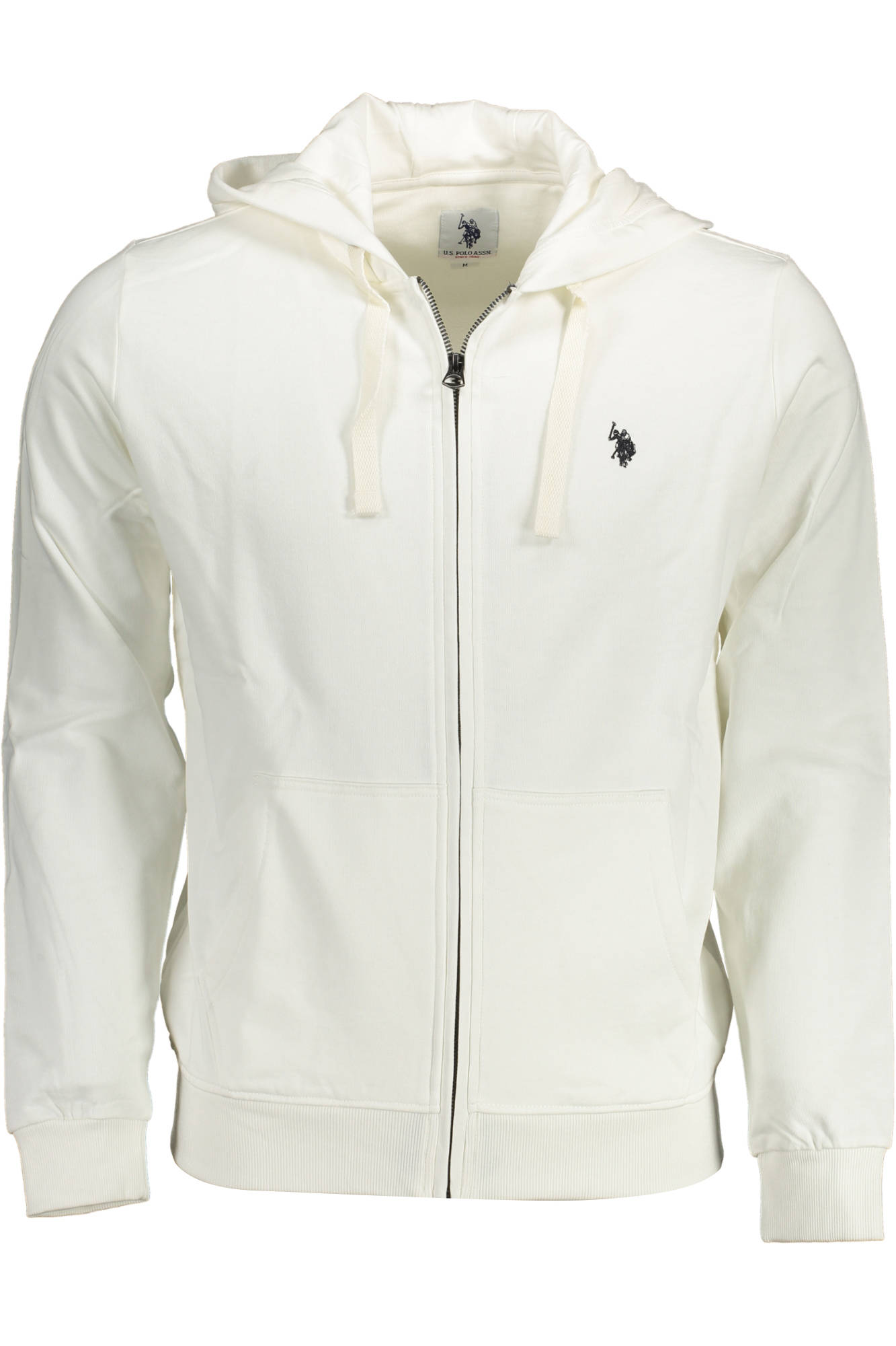 Ζακέτα φούτερ U.S. Polo Assn. για άνδρες – Λευκό