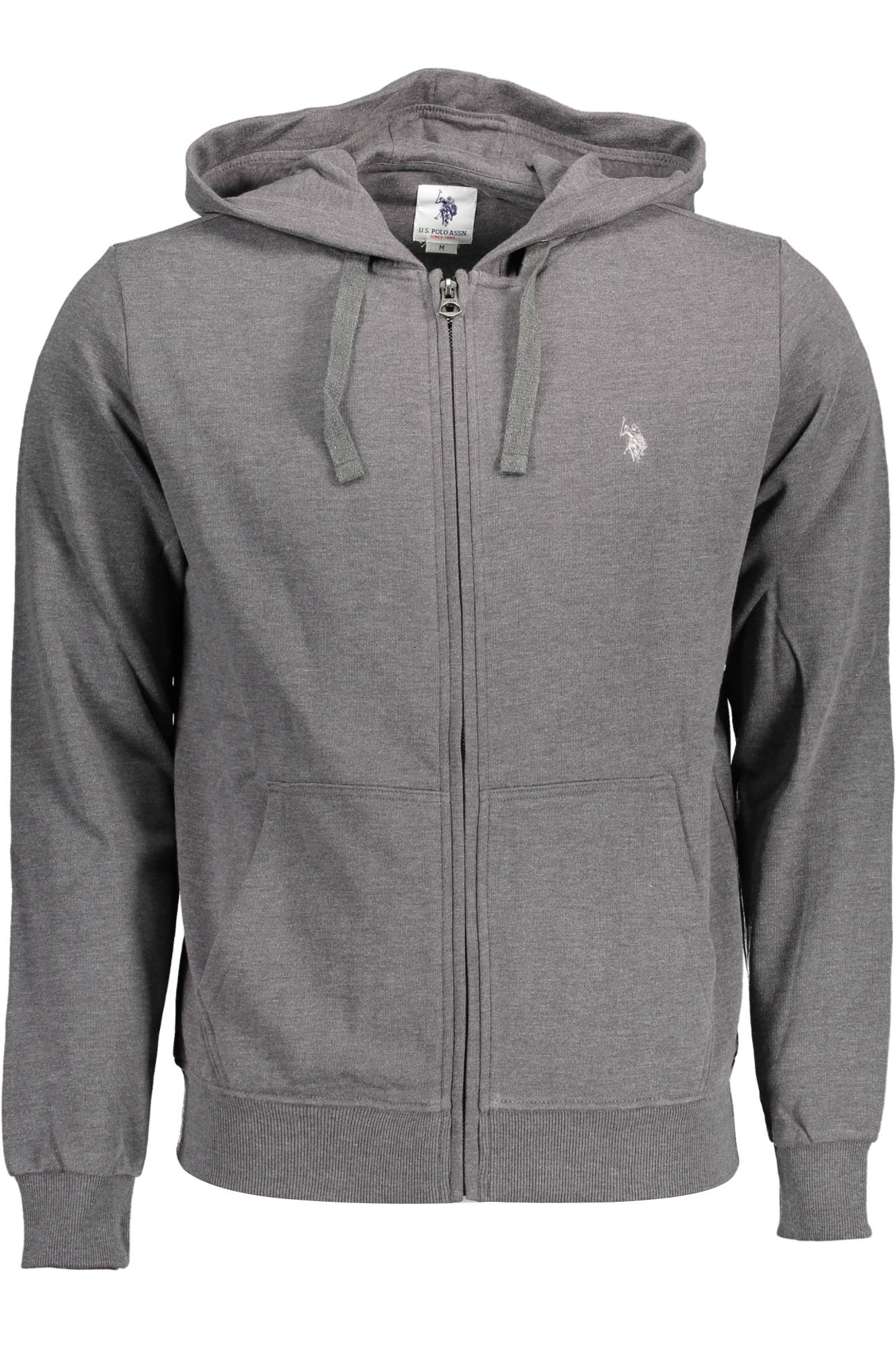Ζακέτα φούτερ U.S. Polo Assn. για άνδρες – Γκρι