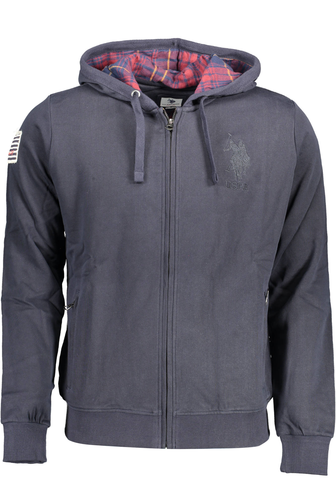 Ζακέτα φούτερ U.S. Polo Assn. για άνδρες – Μπλε