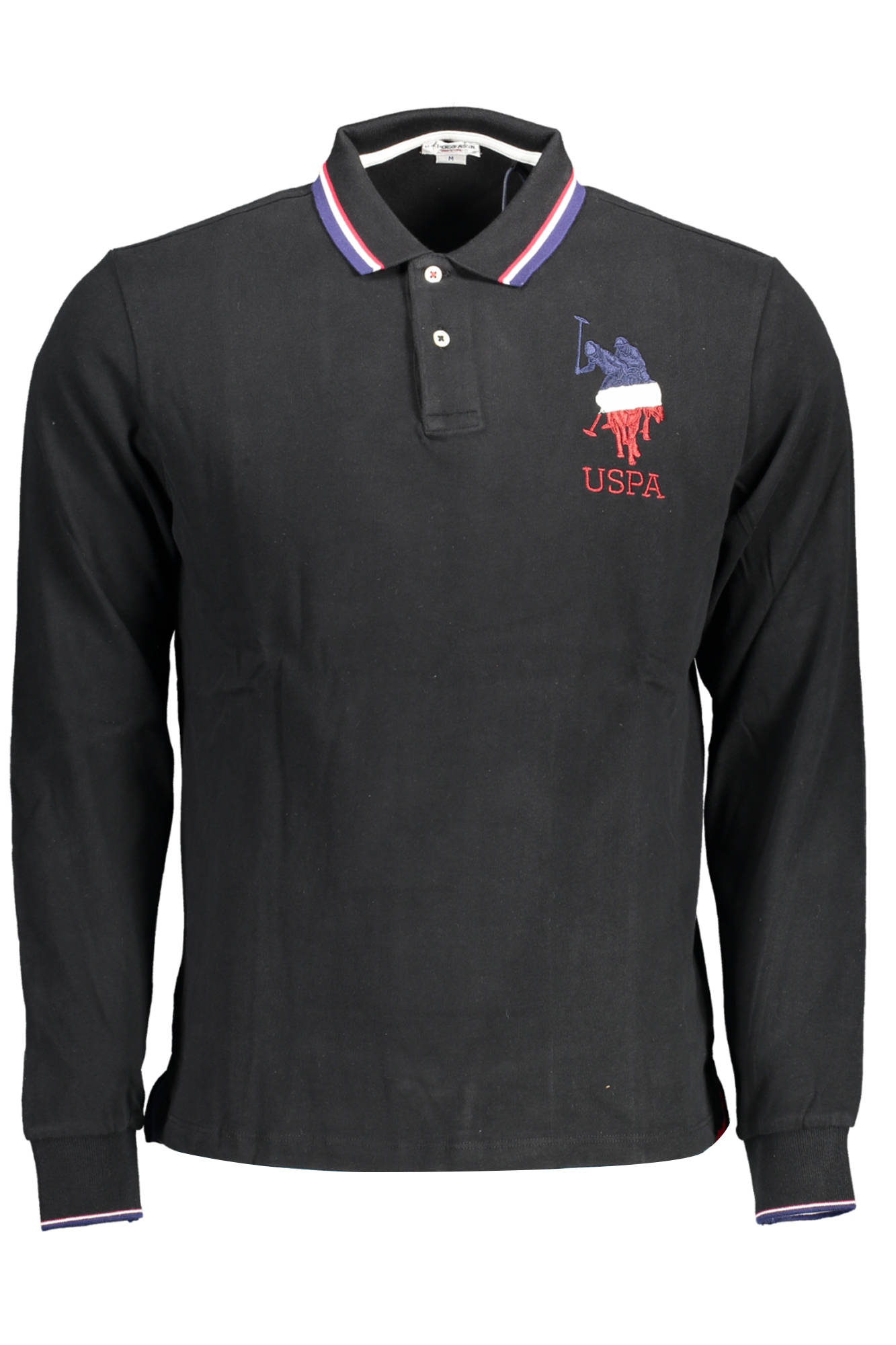 Μπλούζα πόλο U.S. Polo Assn. για άνδρες – Μαύρο