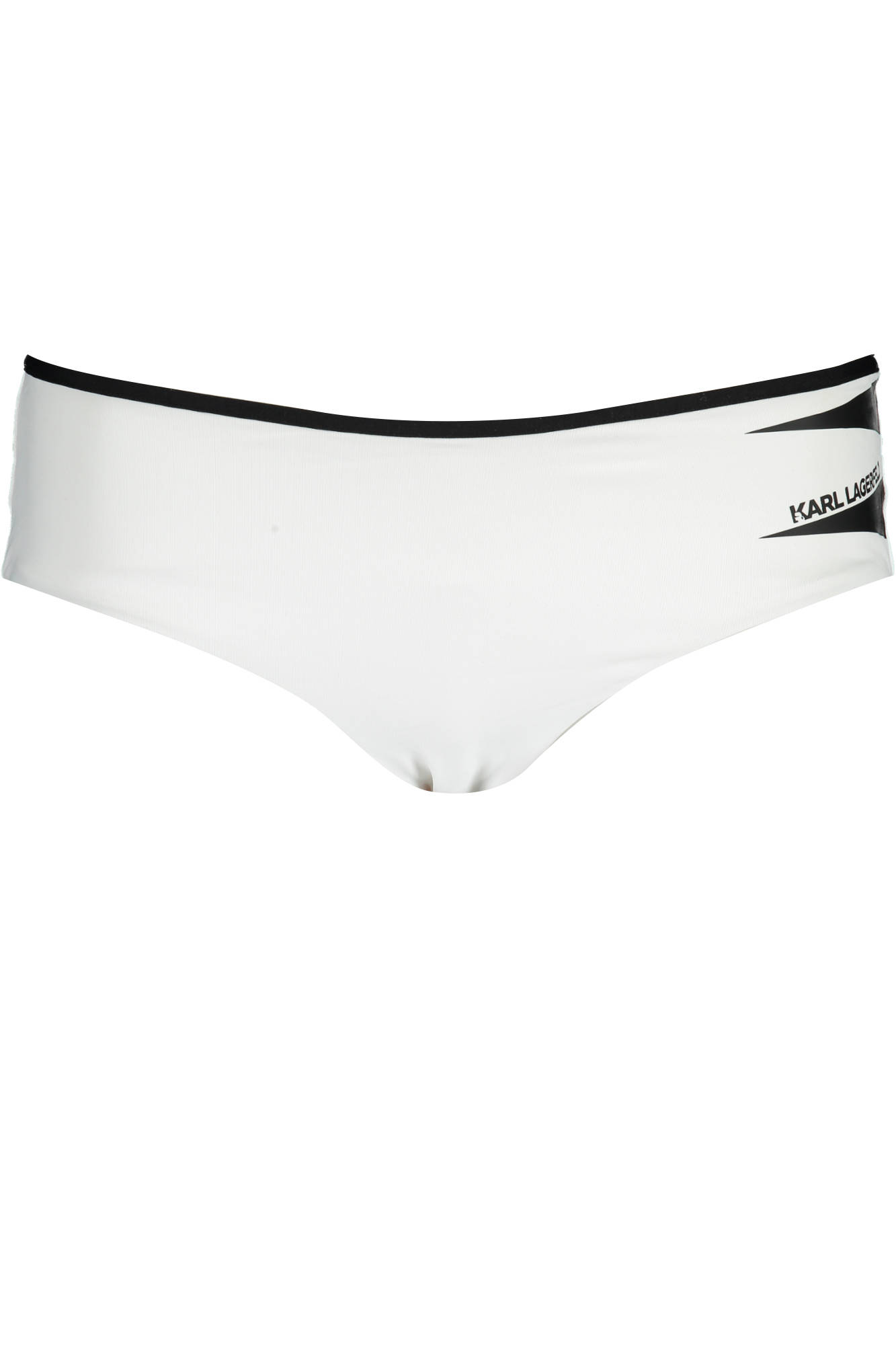 Μαγιό Karl Lagerfeld Beachwear για γυναίκες – Λευκό