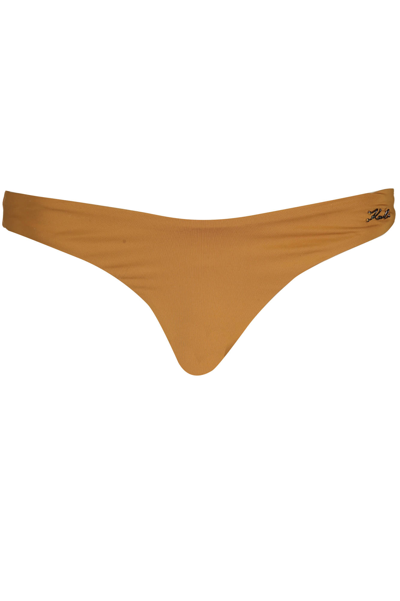 Μαγιό Karl Lagerfeld Beachwear για γυναίκες – Καφέ