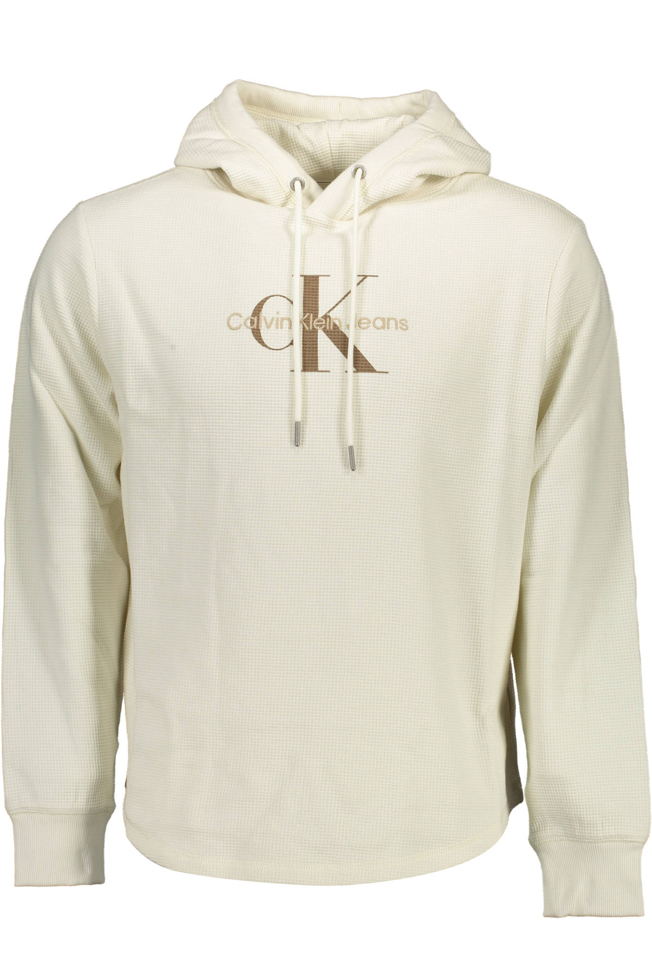 Φούτερ με κουκούλα Calvin Klein για άνδρες – Λευκό