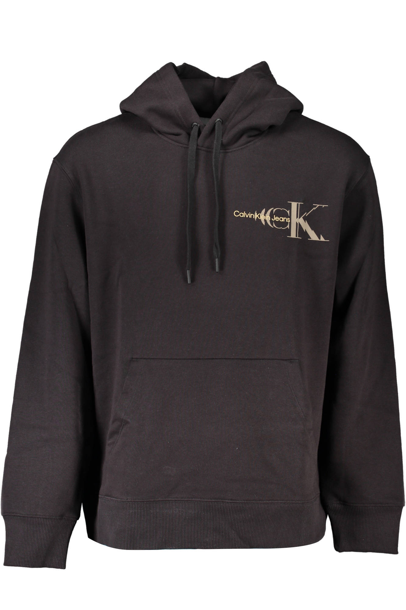 Φούτερ με κουκούλα Calvin Klein για άνδρες – Μαύρο