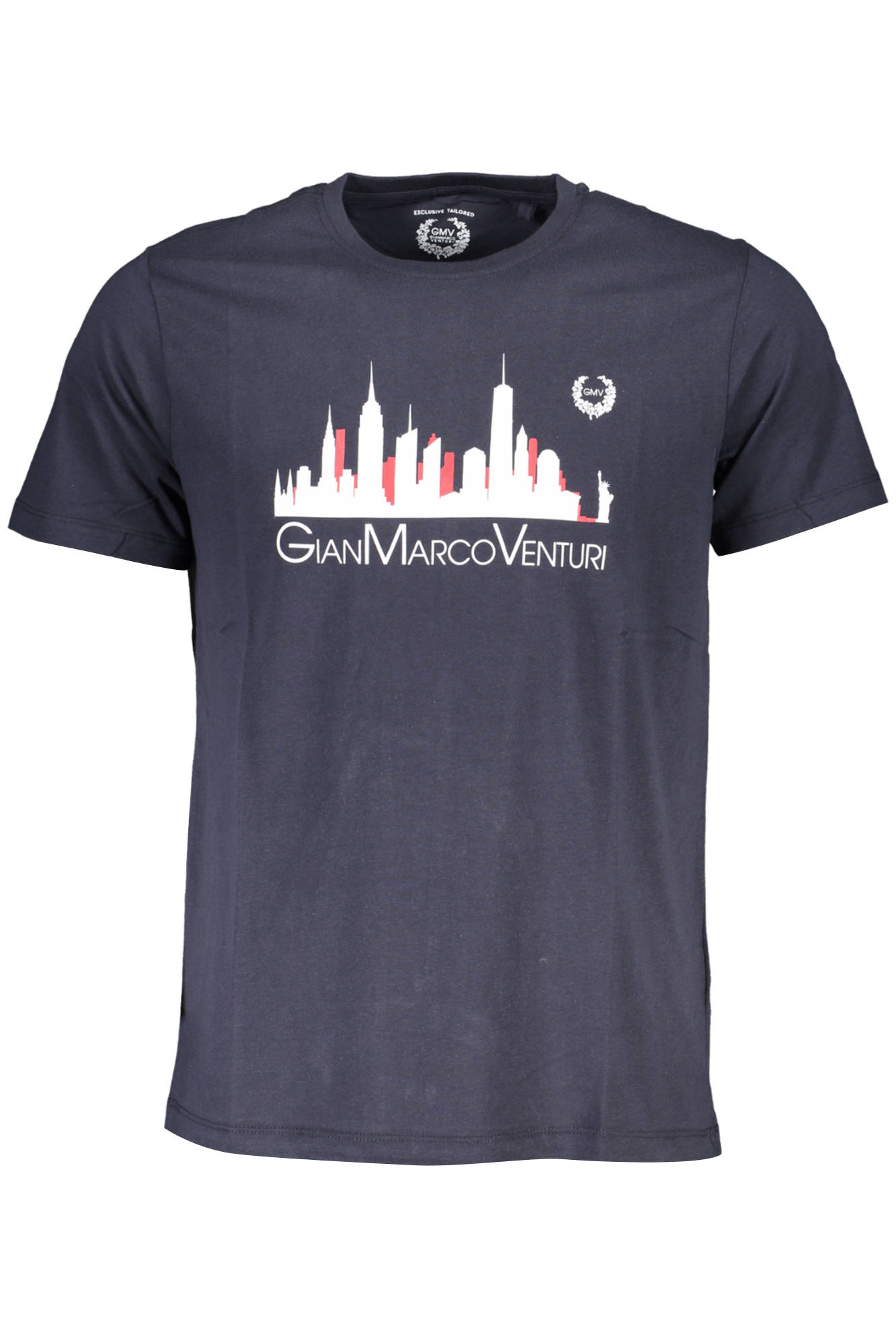 T-shirt Gian Marco Venturi για άνδρες – Μπλε