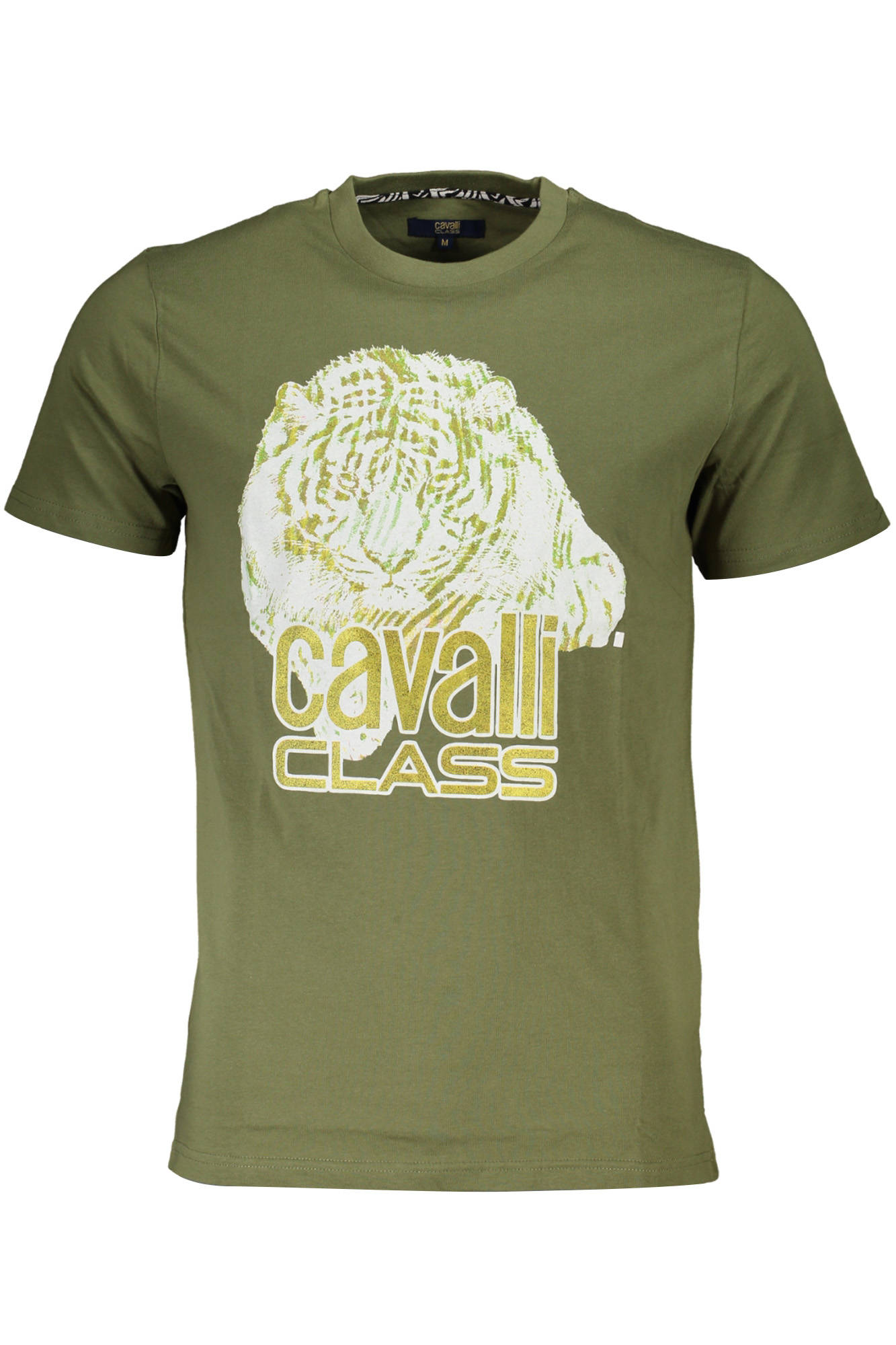 T-shirt Cavalli Class για άνδρες – Πράσινο