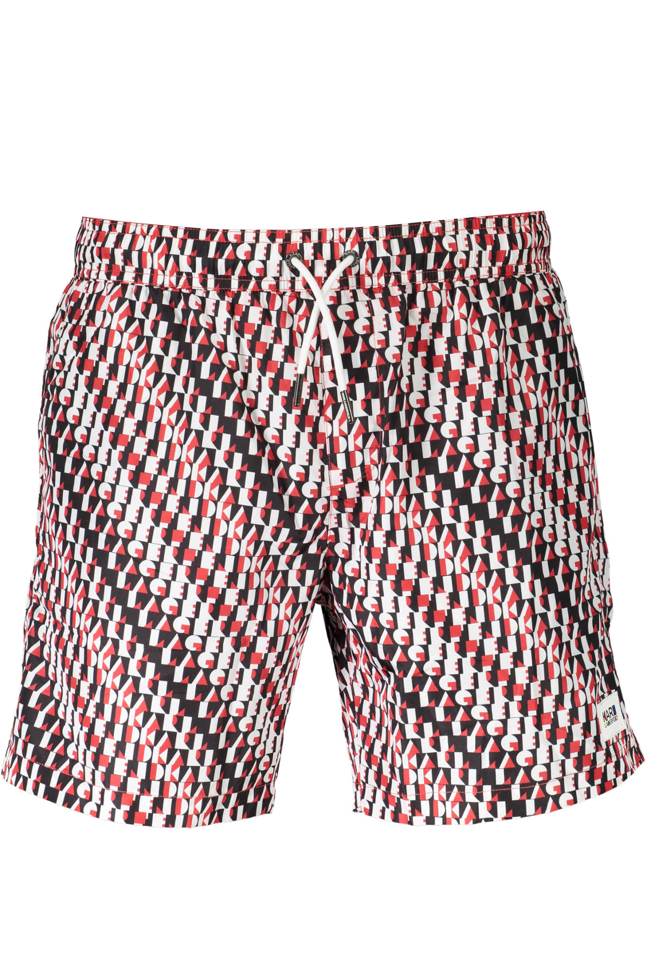 Μαγιό Karl Lagerfeld Beachwear για άνδρες – Μαύρο