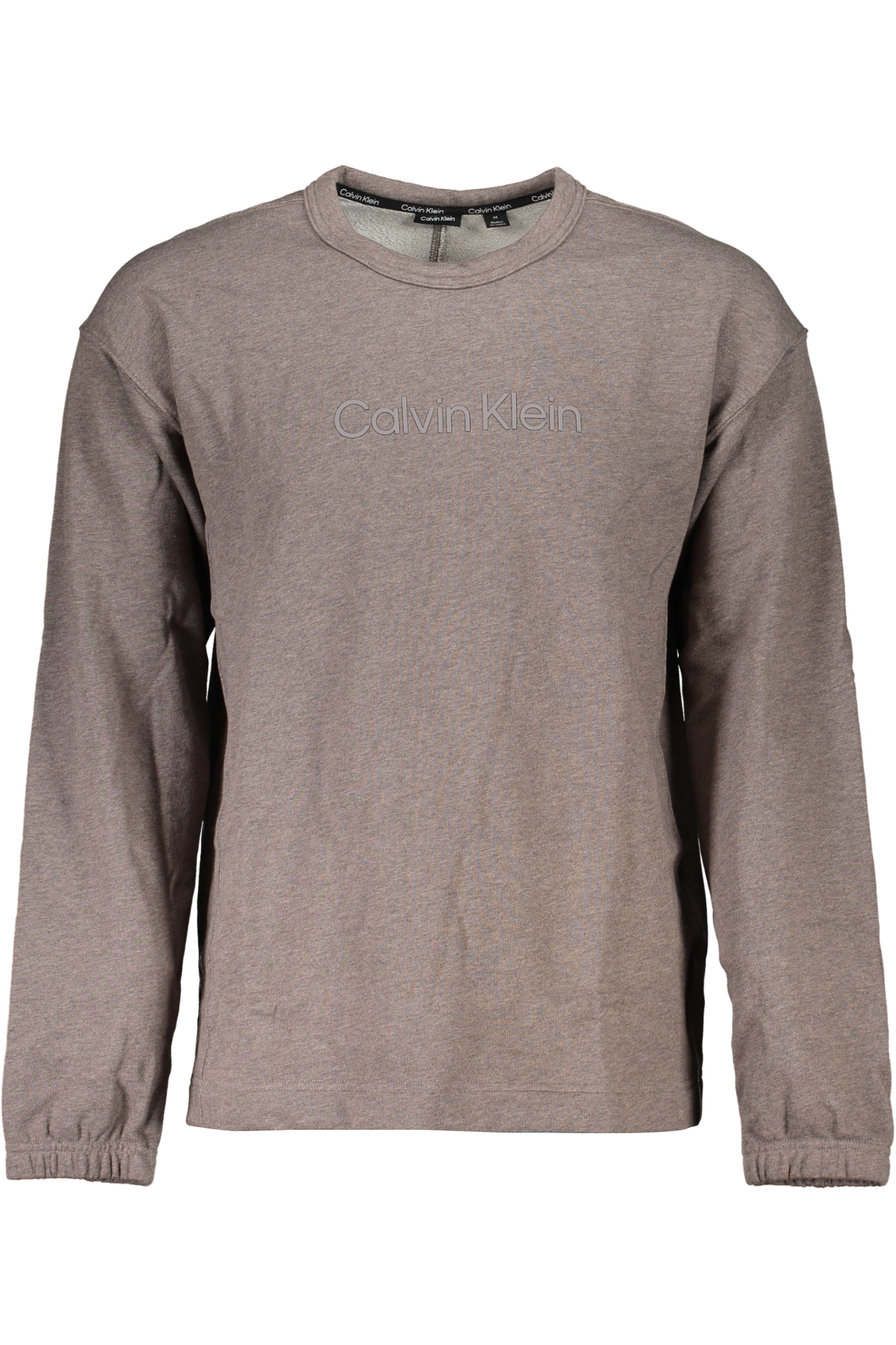 Φούτερ με κουκούλα Calvin Klein για άνδρες – Καφέ