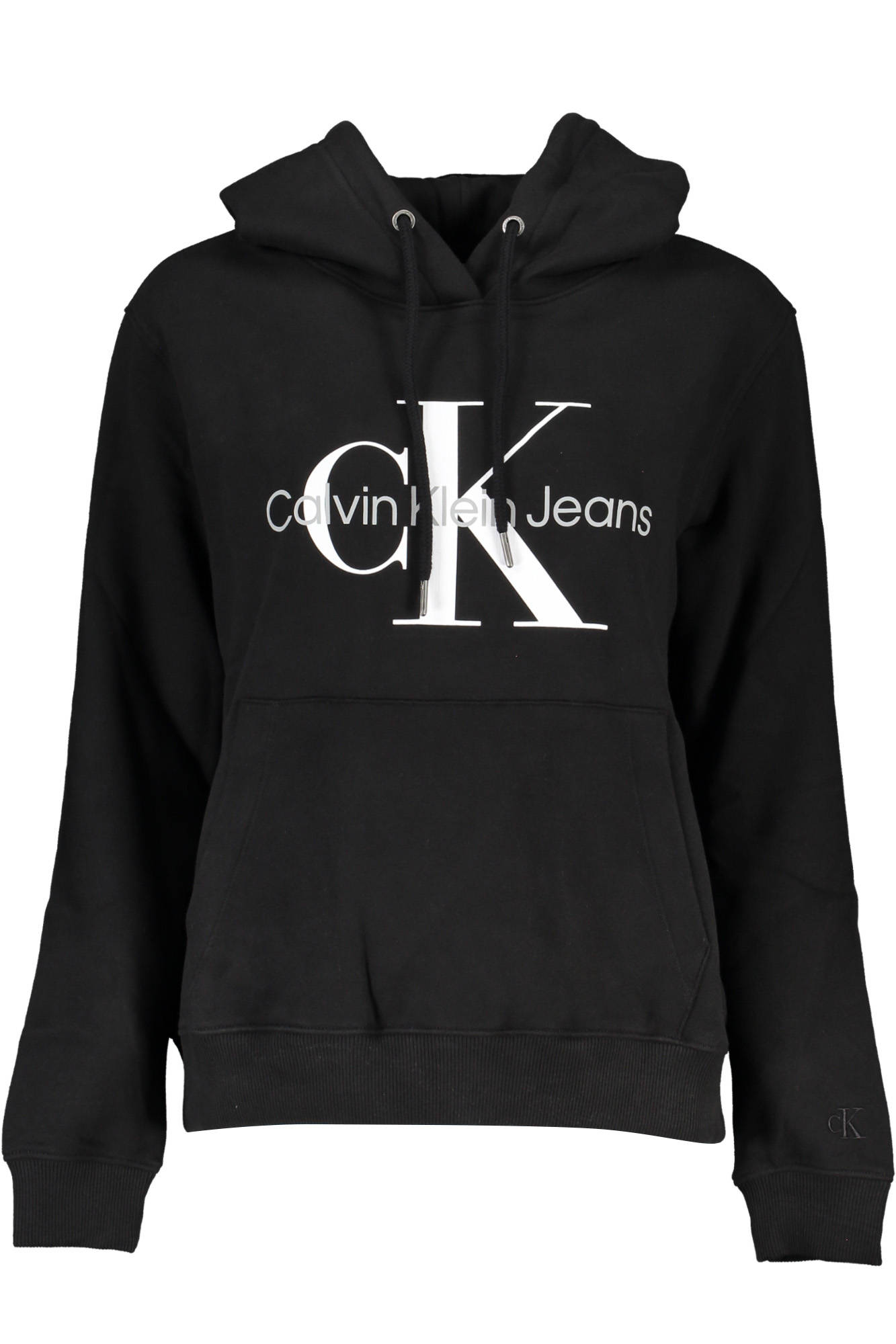 Φούτερ με κουκούλα CALVIN KLEIN για γυναίκες – Μαύρο