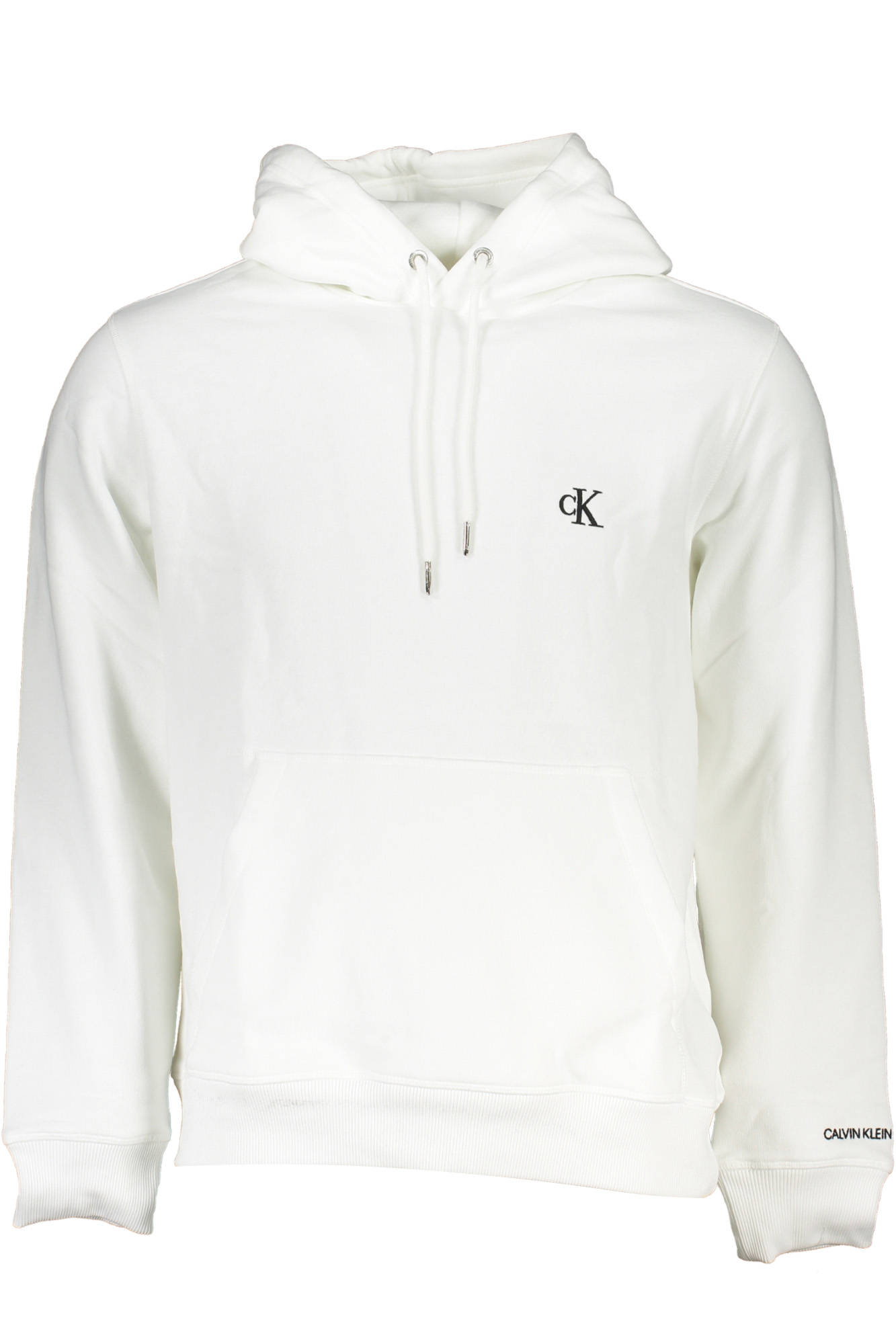Φούτερ με κουκούλα Calvin Klein για άνδρες – Λευκό