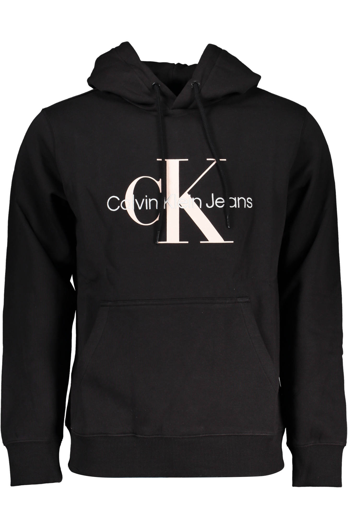 Φούτερ με κουκούλα Calvin Klein για άνδρες – Μαύρο