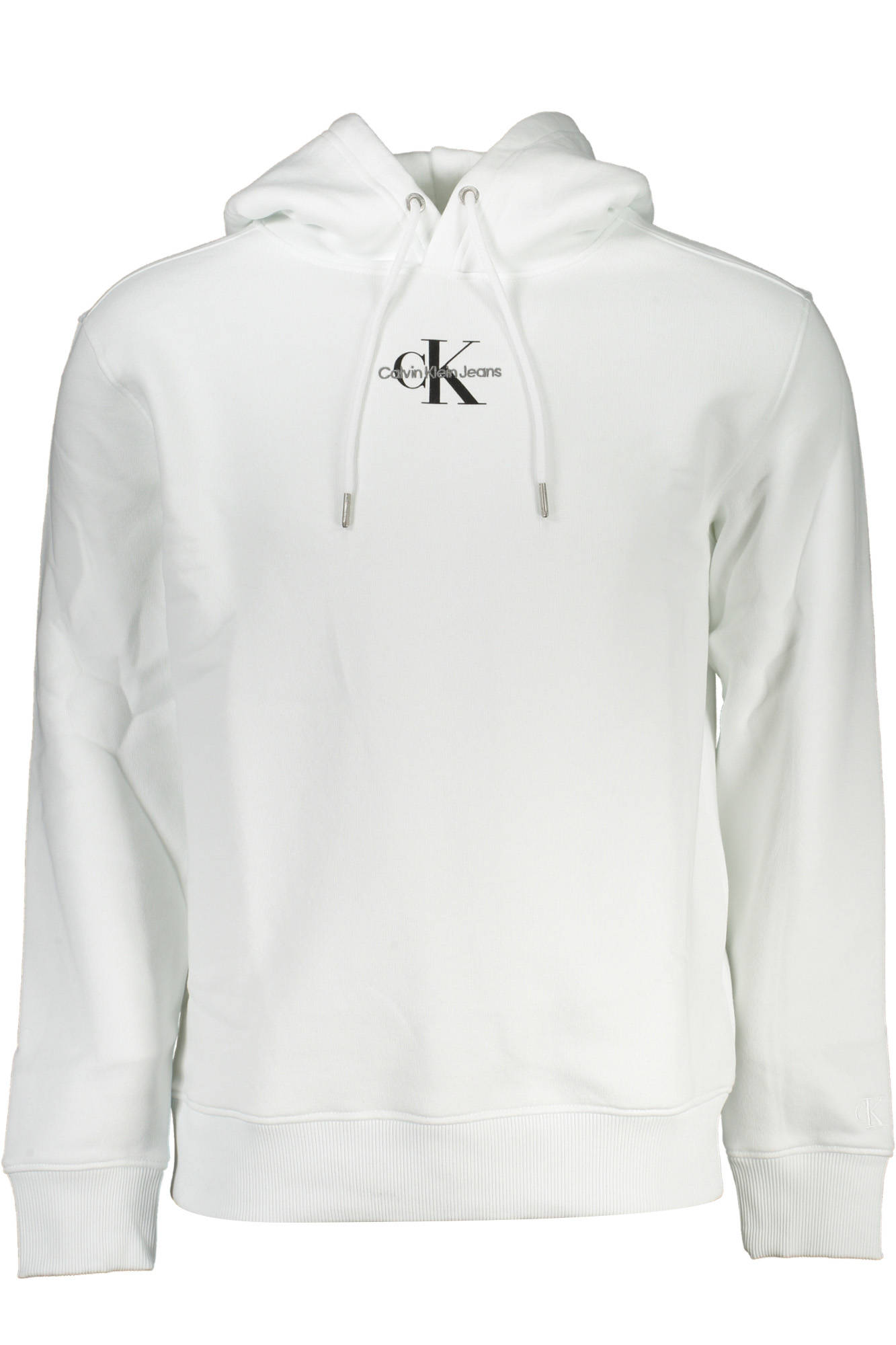 Φούτερ με κουκούλα Calvin Klein για άνδρες – Λευκό
