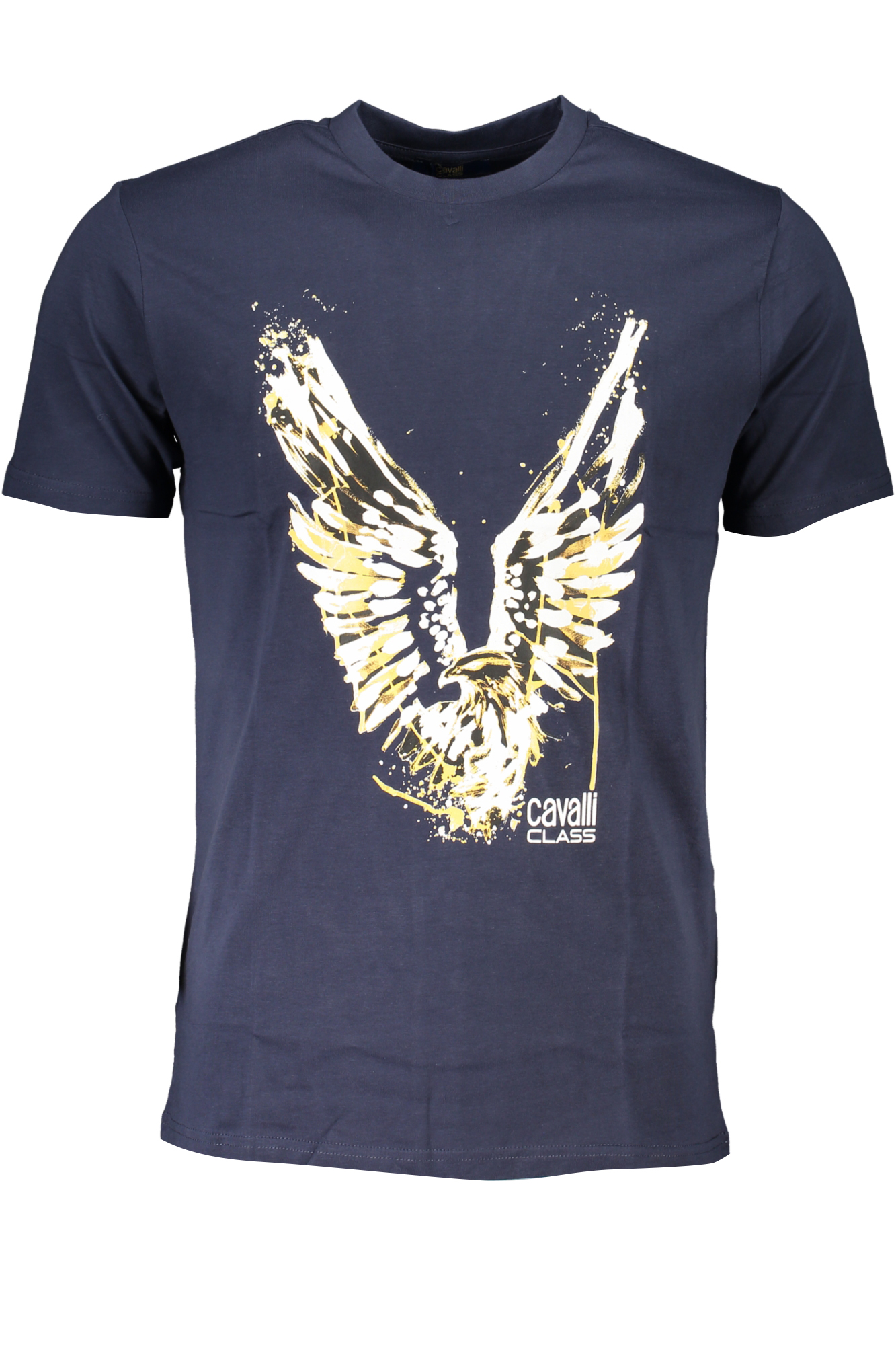 T-shirt Cavalli Class για άνδρες – Μπλε