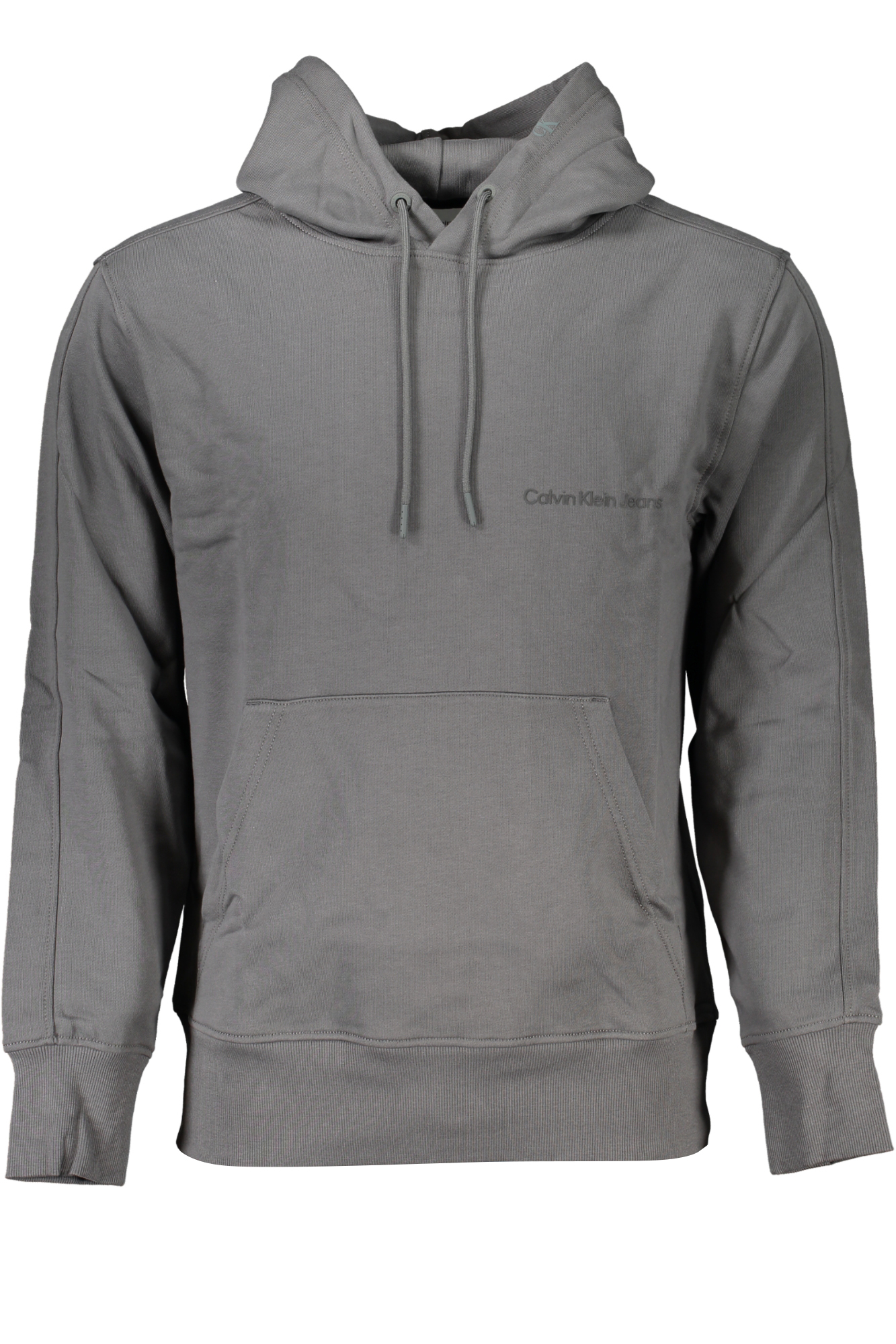 Φούτερ με κουκούλα Calvin Klein για άνδρες – Γκρι