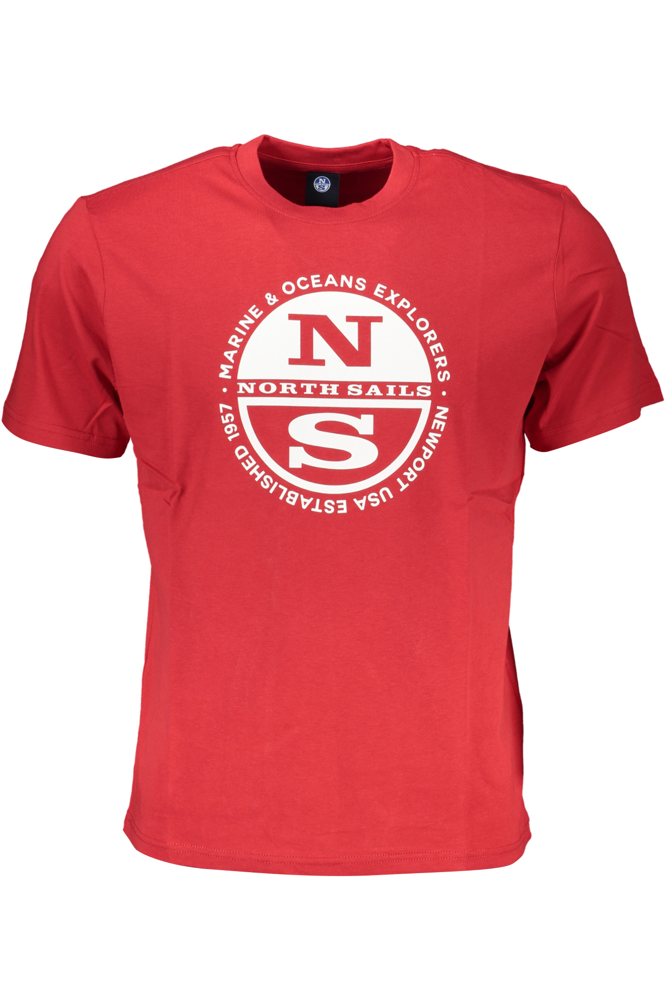 T-shirt North Sails για άνδρες – Κόκκινο