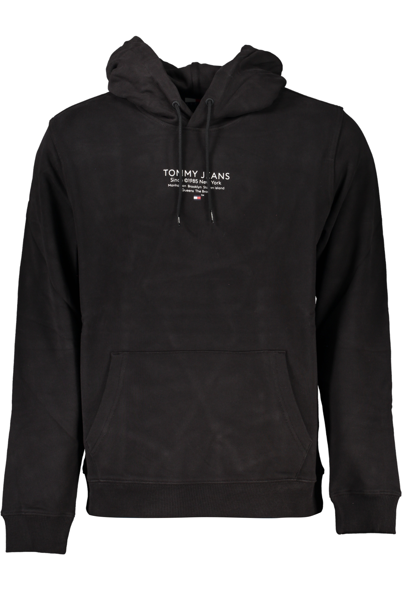 Φούτερ με κουκούλα Tommy Hilfiger για άνδρες – Μαύρο