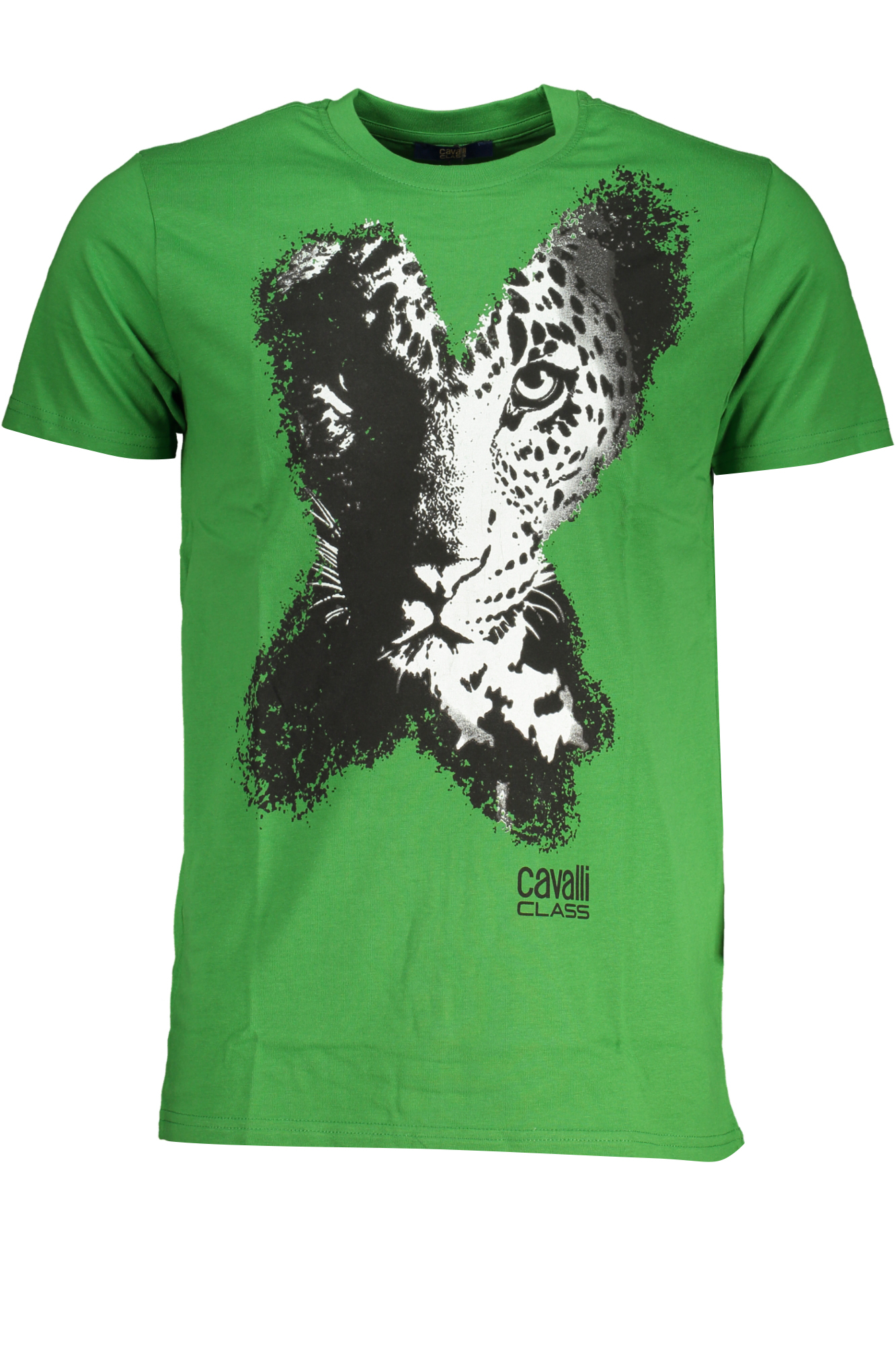 T-shirt Cavalli Class για άνδρες – Πράσινο