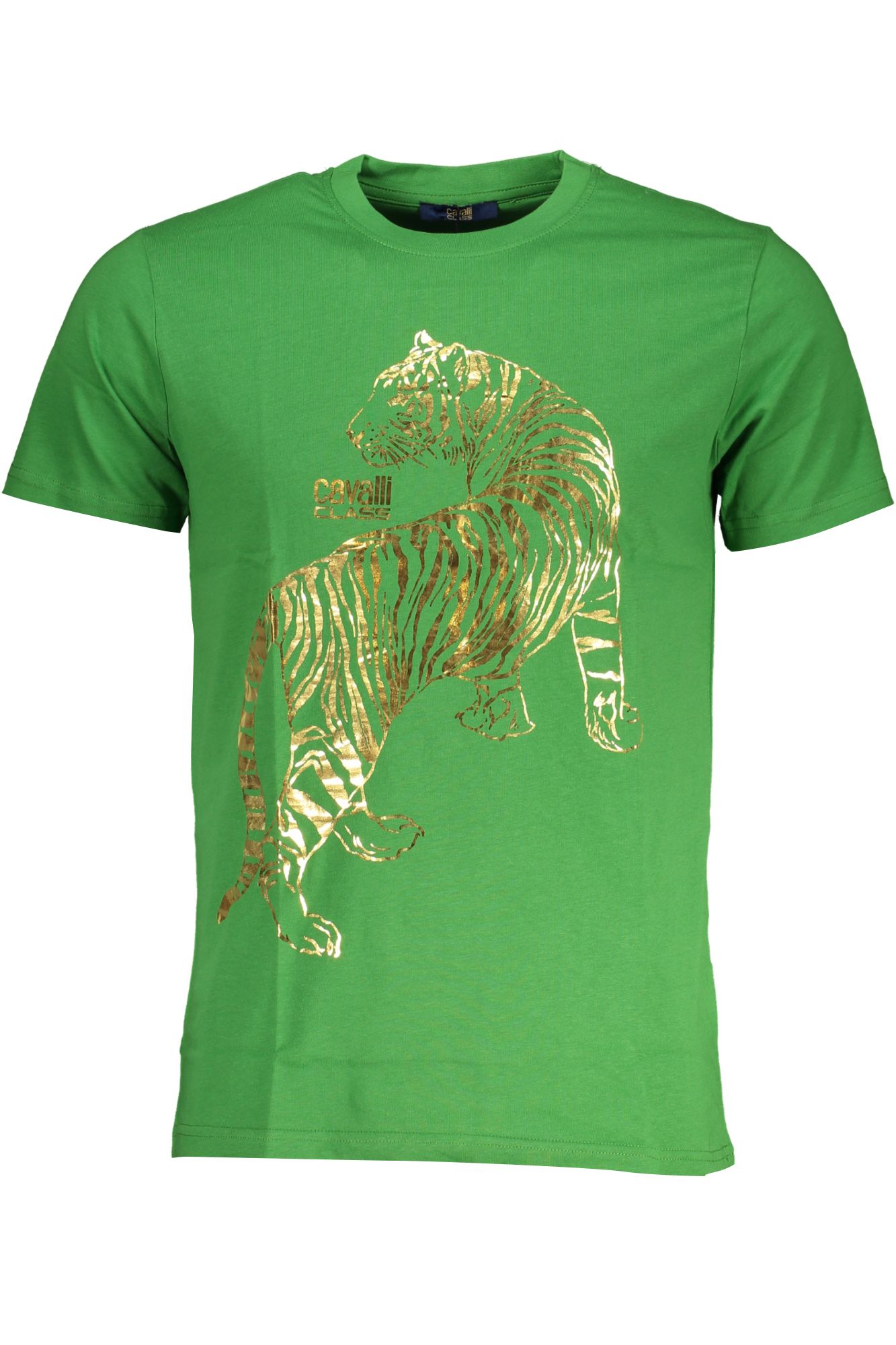 T-shirt Cavalli Class για άνδρες – Πράσινο