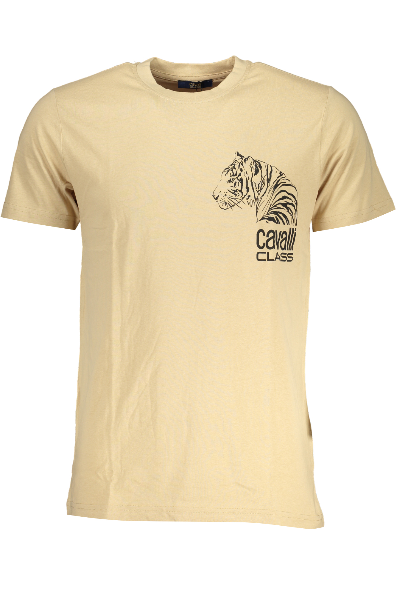 T-shirt Cavalli Class για άνδρες – Μπεζ