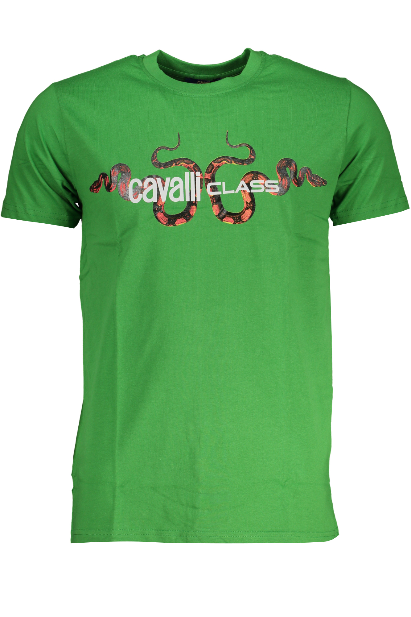 T-shirt Cavalli Class για άνδρες – Πράσινο