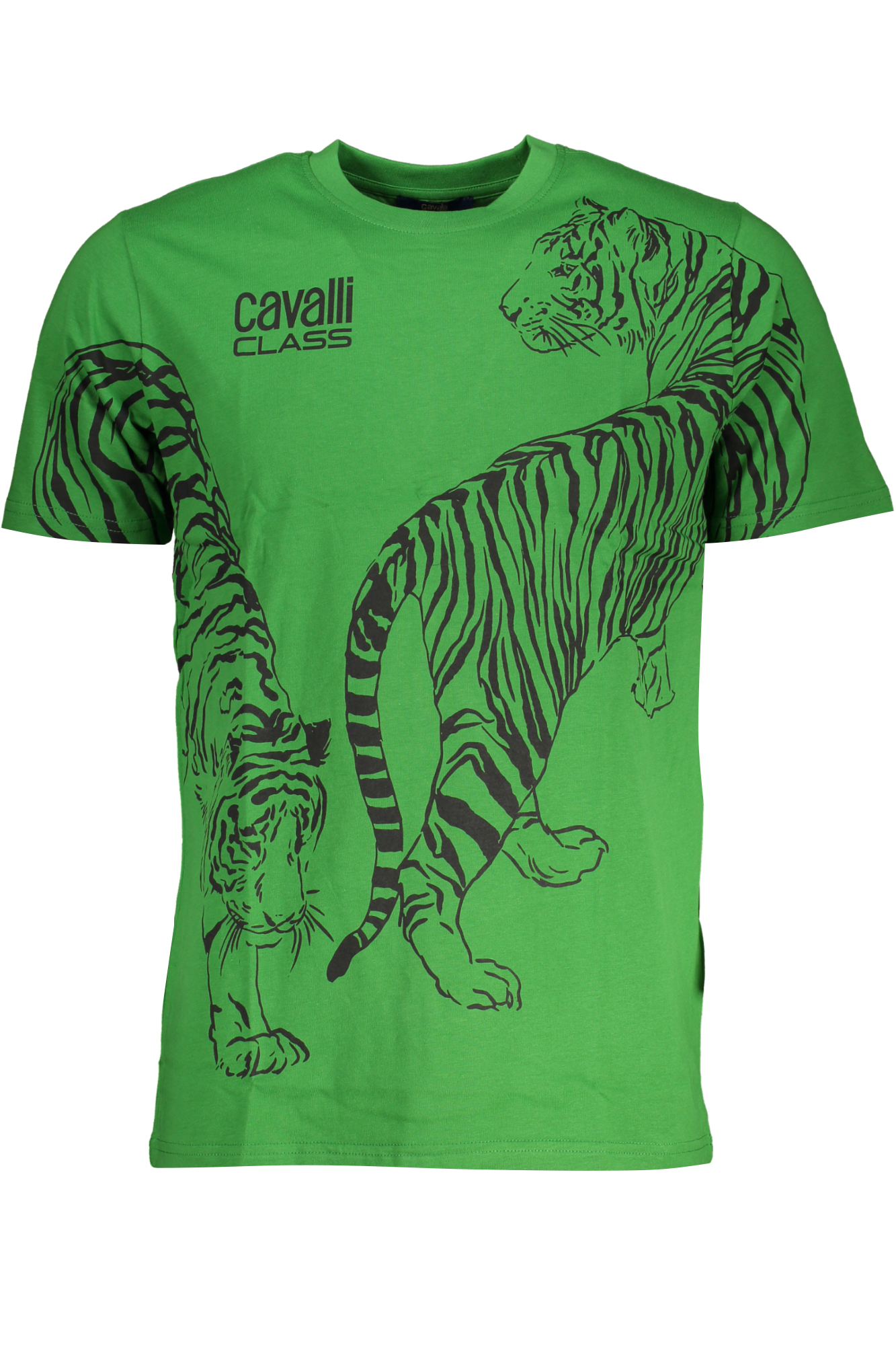 T-shirt Cavalli Class για άνδρες – Πράσινο