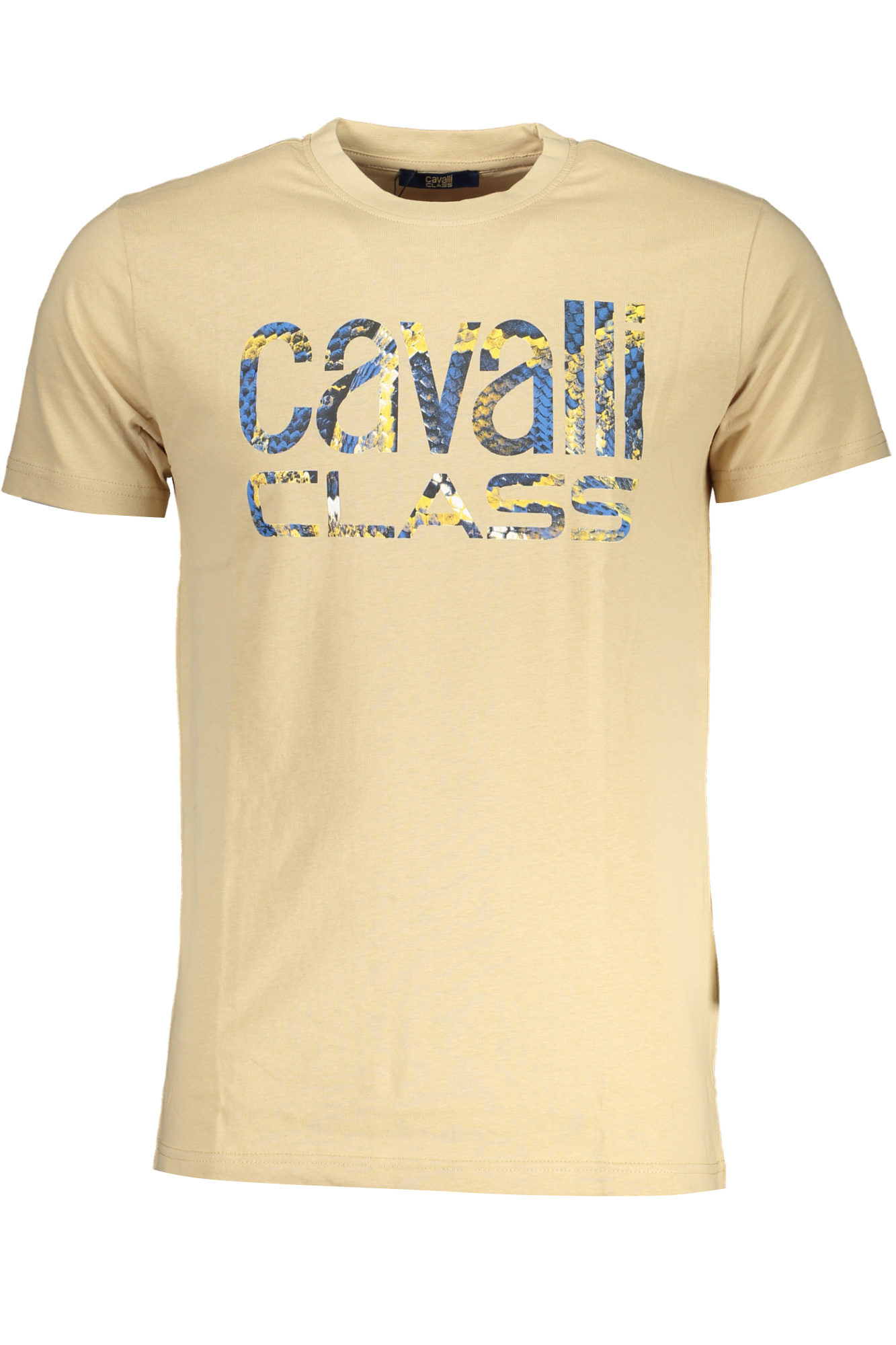 T-shirt CAVALLI CLASS για άνδρες – Μπεζ