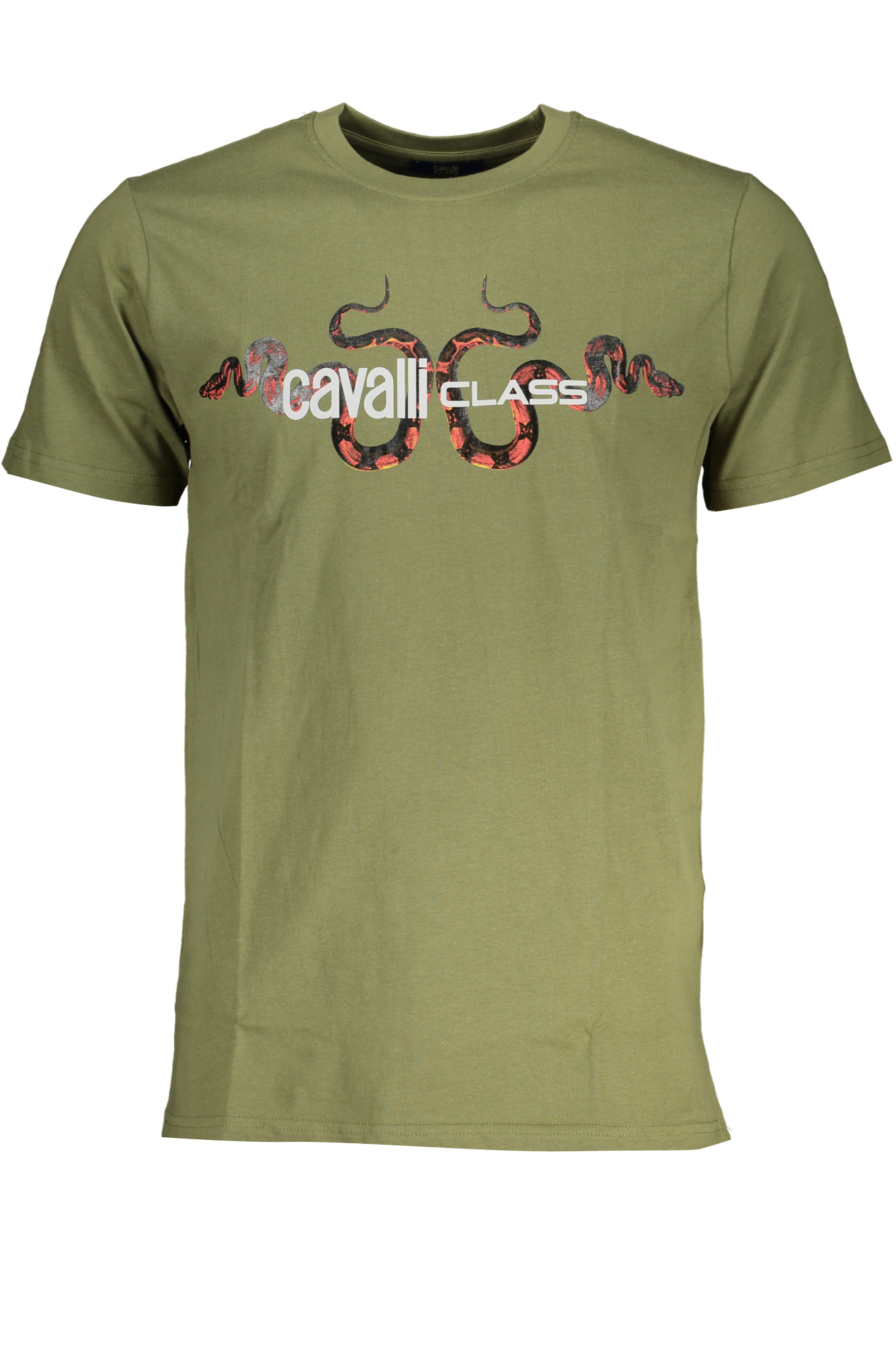T-shirt Cavalli Class για άνδρες – Πράσινο