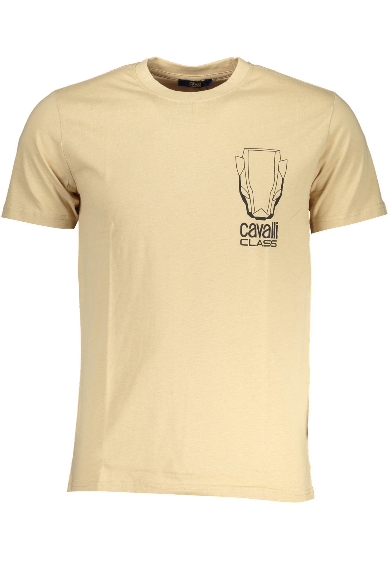 T-shirt Cavalli Class για άνδρες – Μπεζ