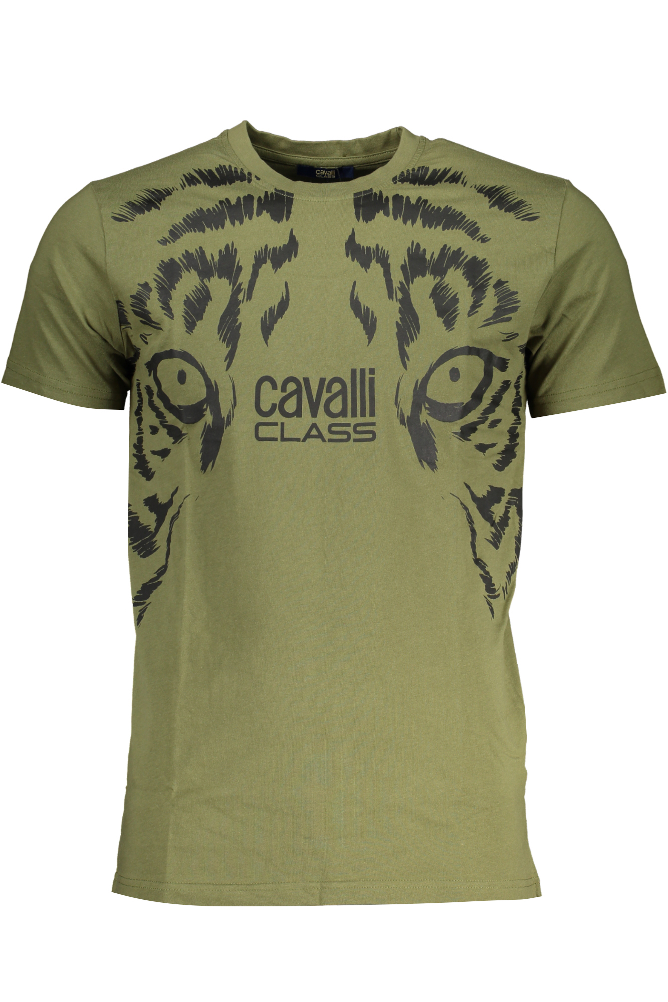 T-shirt Cavalli Class για άνδρες – Πράσινο