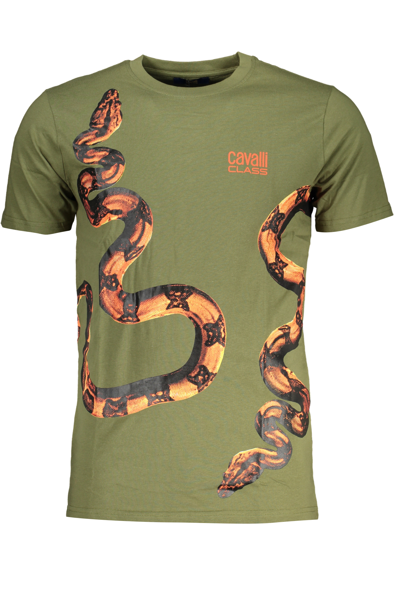 T-shirt Cavalli Class για άνδρες – Πράσινο