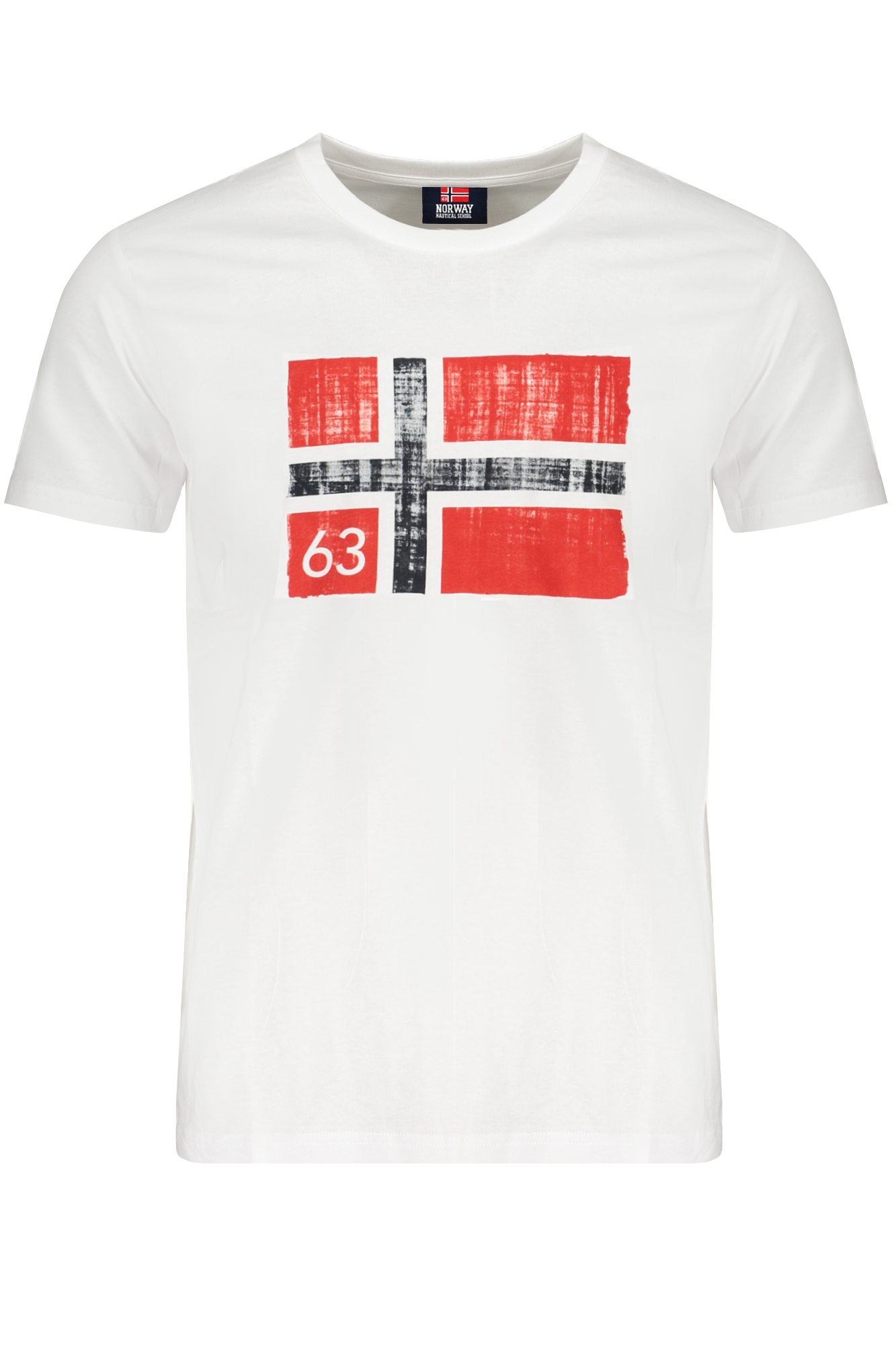 T-shirt Norway 1963 για άνδρες – Λευκό