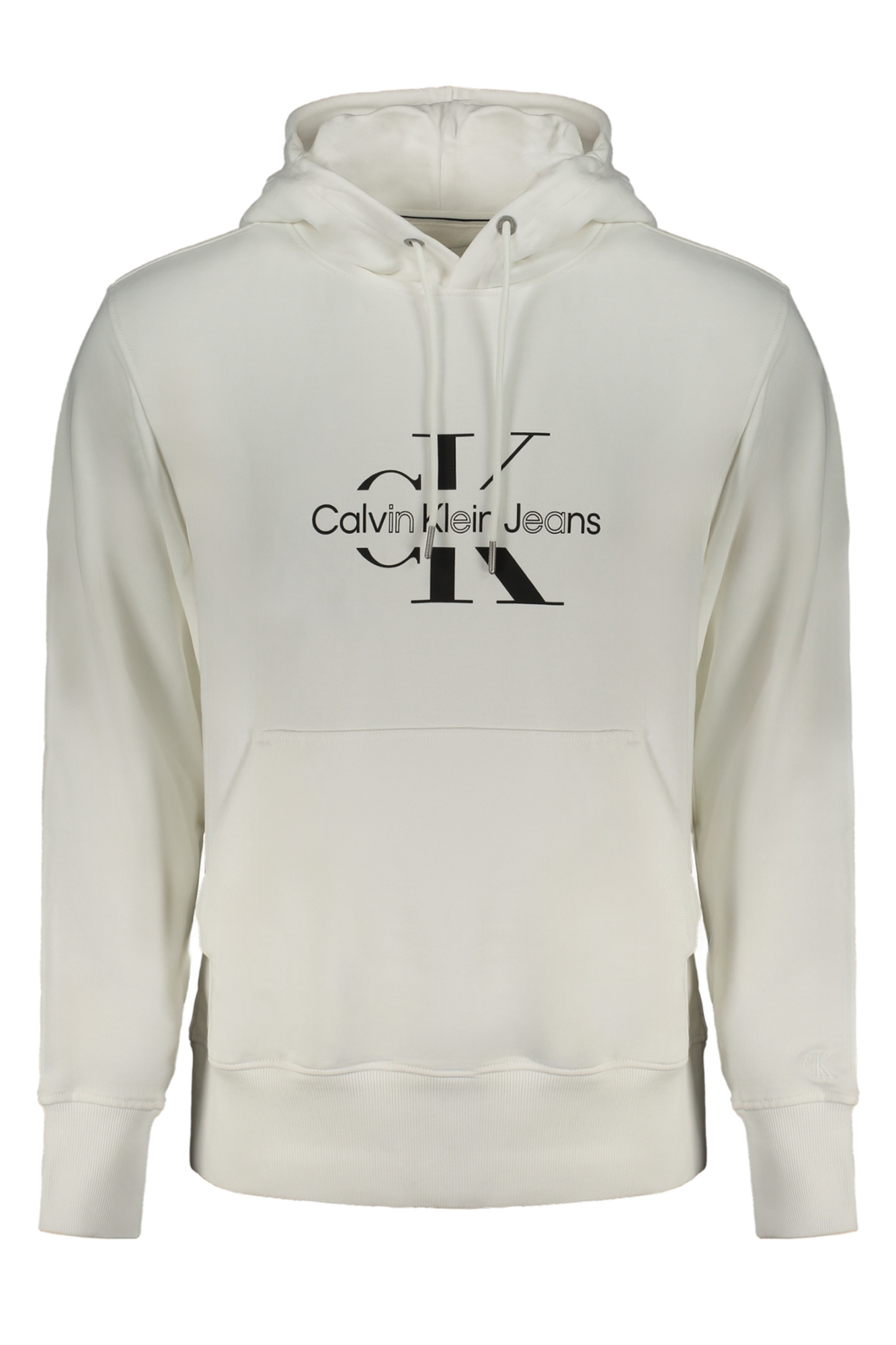 Φούτερ με κουκούλα CALVIN KLEIN για άνδρες – Λευκό
