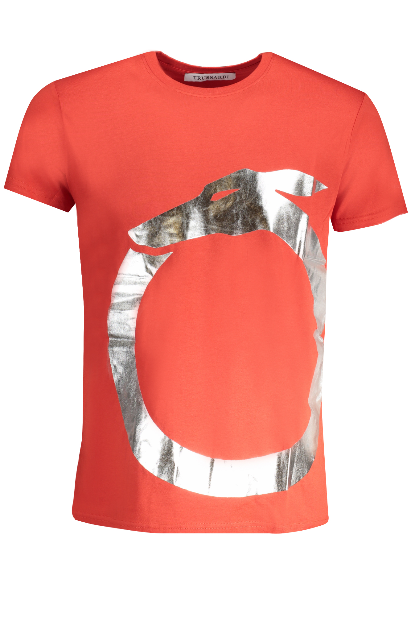 T-shirt Trussardi για άνδρες – Κόκκινο