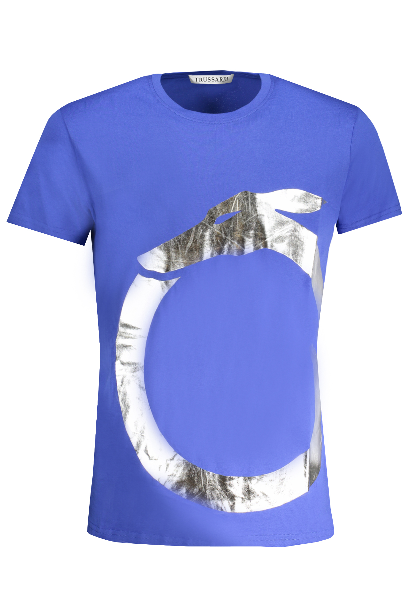 T-shirt Trussardi για άνδρες – Μπλε
