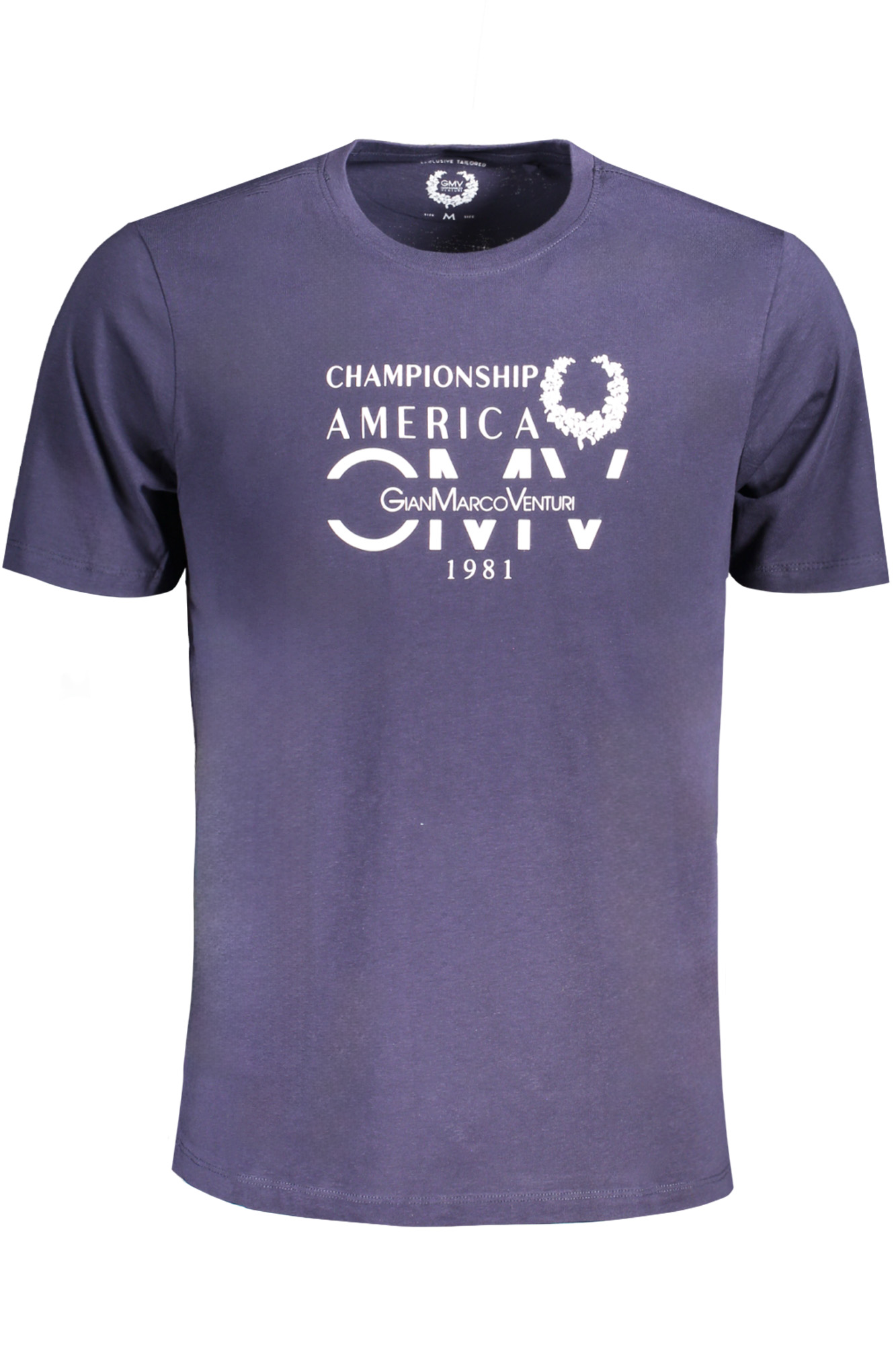 T-shirt Gian Marco Venturi για άνδρες – Μπλε