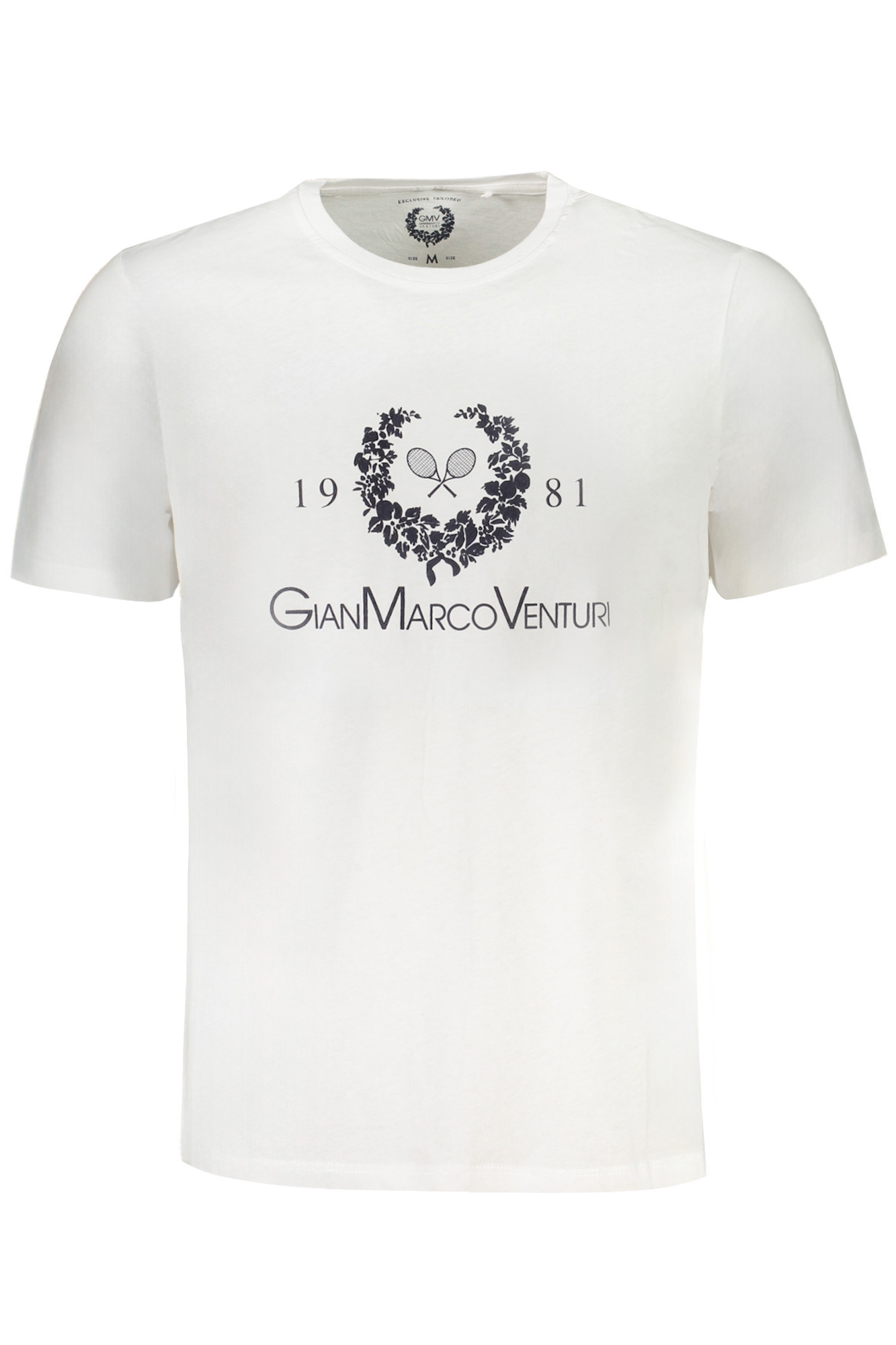 T-shirt Gian Marco Venturi για άνδρες – Λευκό