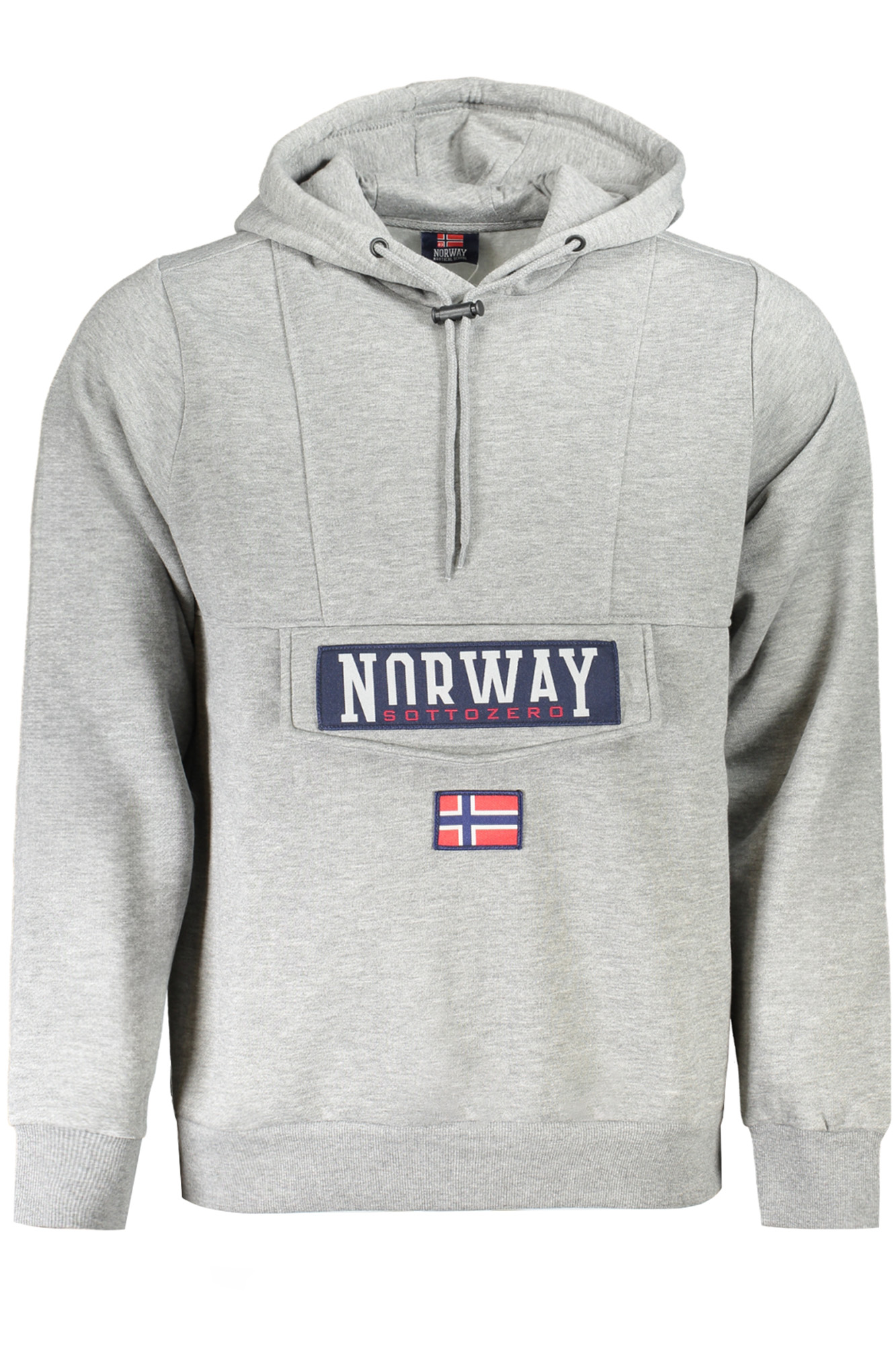 Φούτερ με κουκούλα NORWAY 1963 για άνδρες – Γκρι