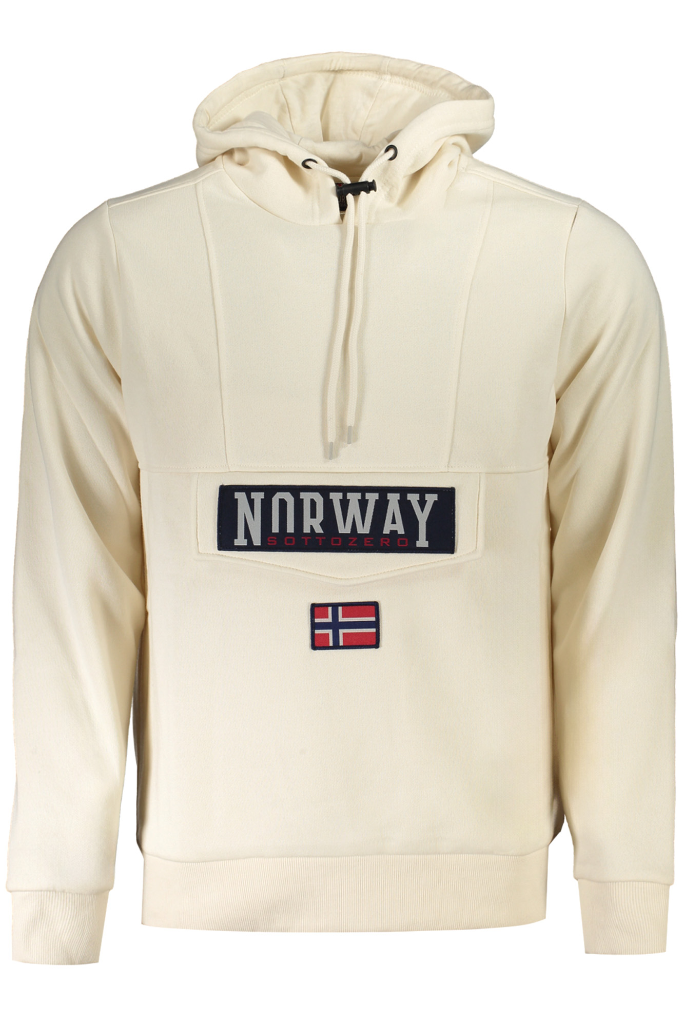 Φούτερ με κουκούλα NORWAY 1963 για άνδρες – Μπεζ